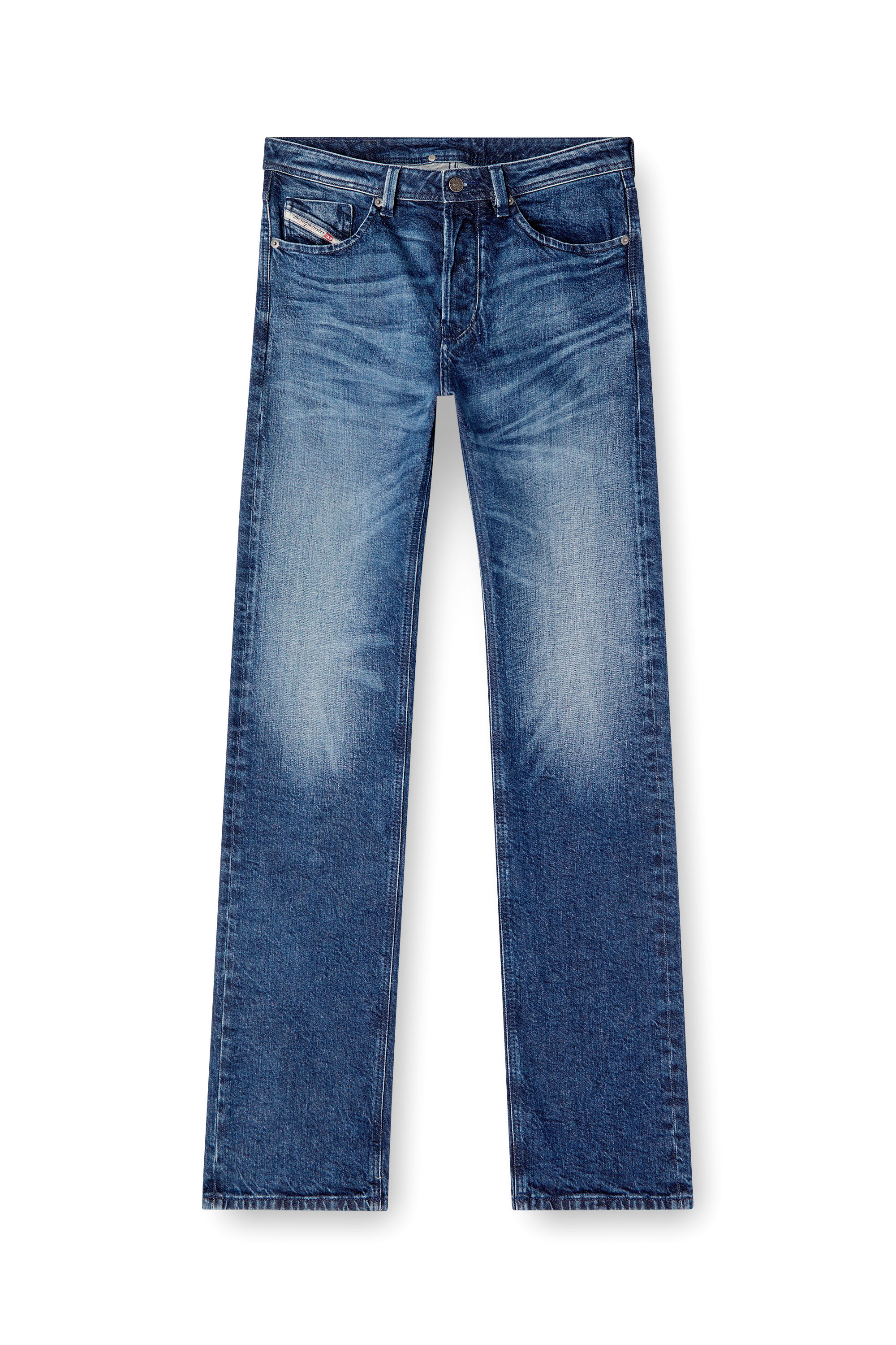 Diesel - Regular Jeans 1985 Larkee 09L51 Homme, Bleu Foncé - Image 2