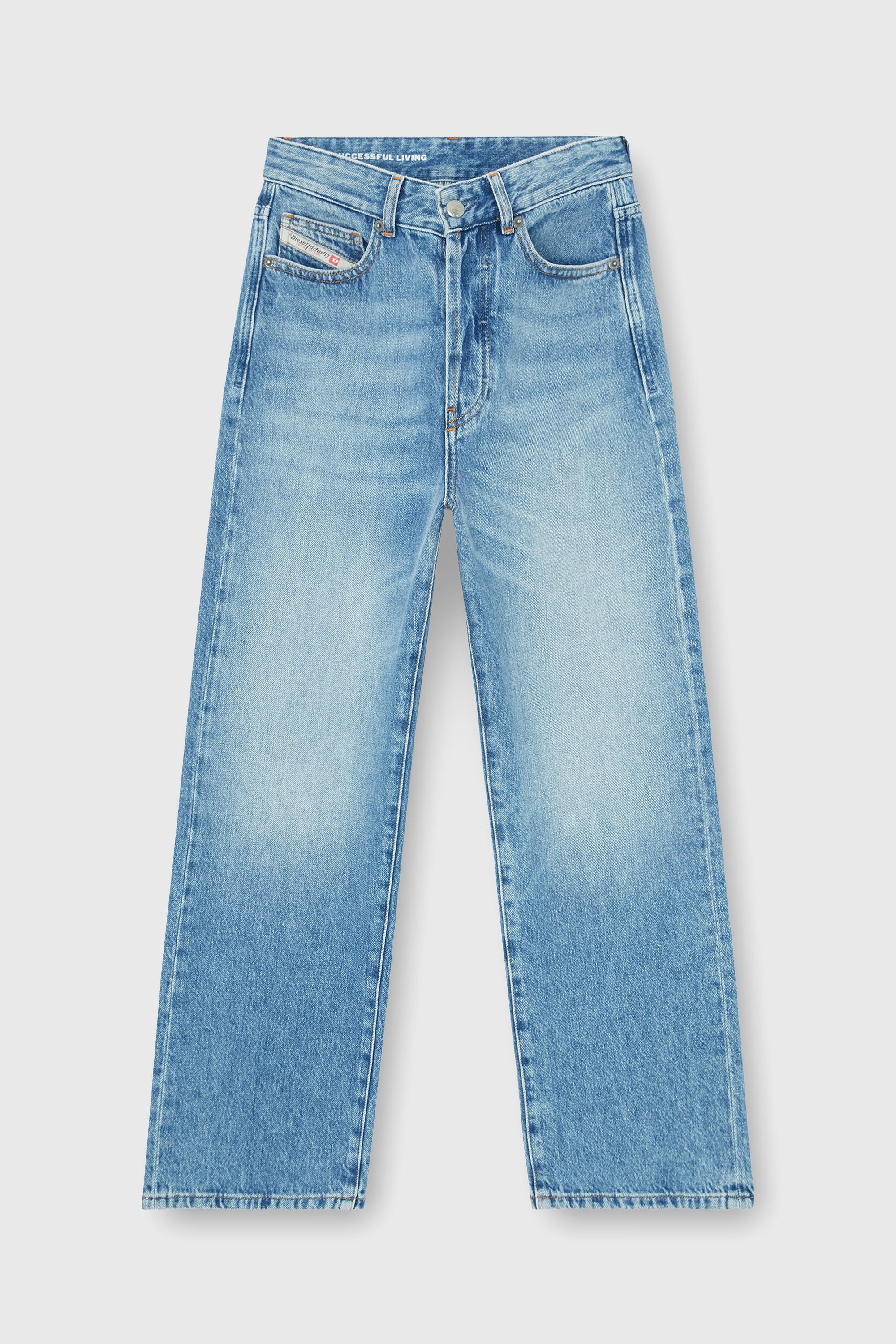 Diesel - Regular Jeans 1981 D-Went 09Q07 Femme, Bleu Clair - Image 2