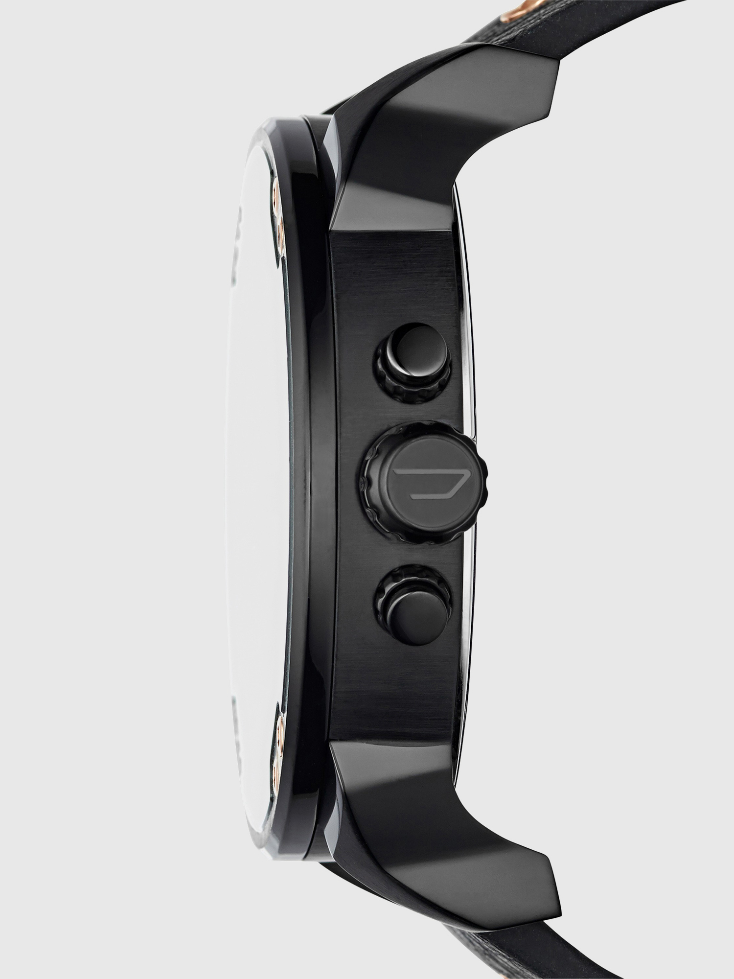 Diesel - DZ7350 MR DADDY 2.0, Montre en cuir avec cadran d&eacute;taill&eacute;, 51&nbsp;mm Homme in Noir - 2