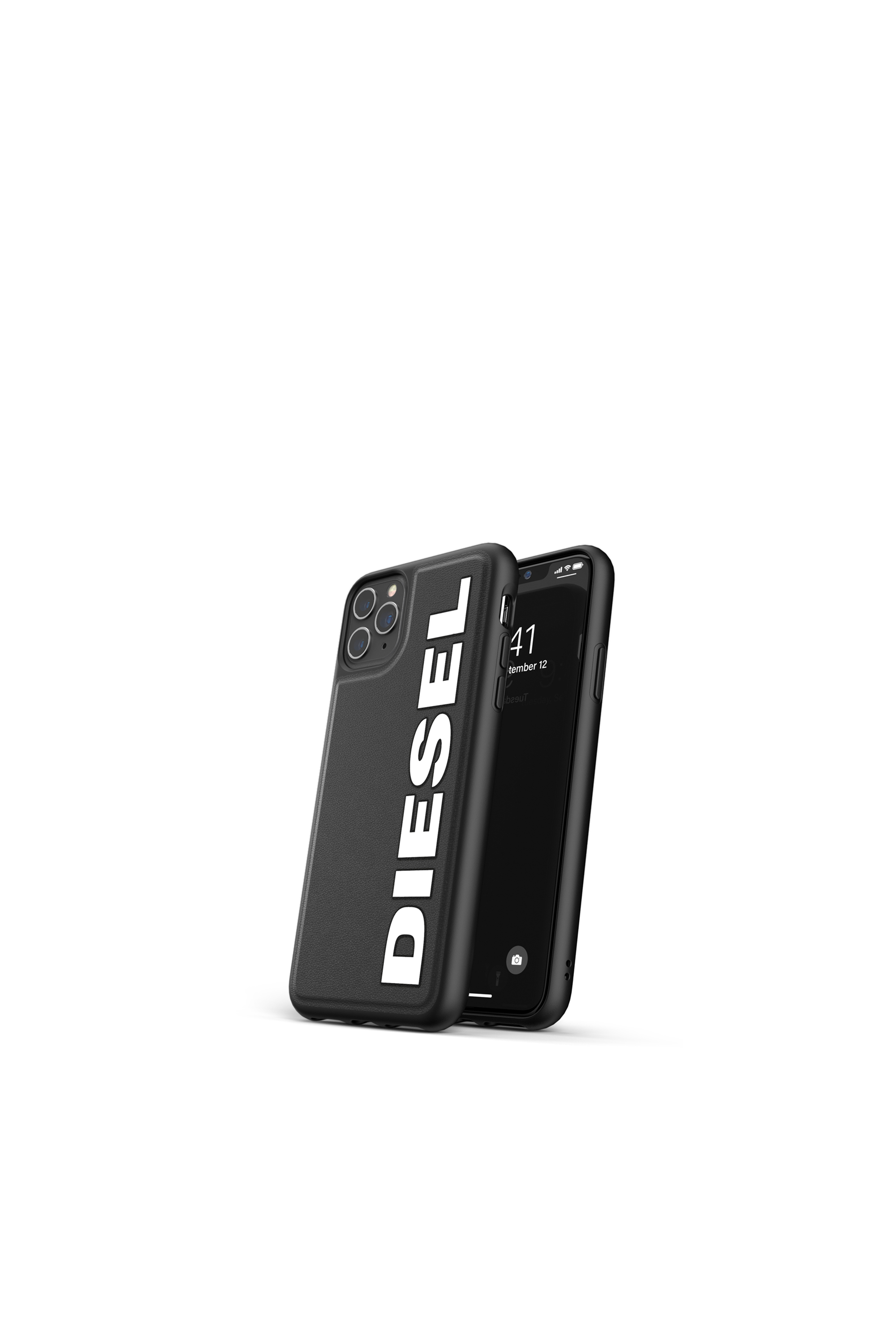 Diesel - 41983 STANDARD CASE, Coque moul&eacute;e pur iPhone 11 pro Max Mixte in Noir - 3