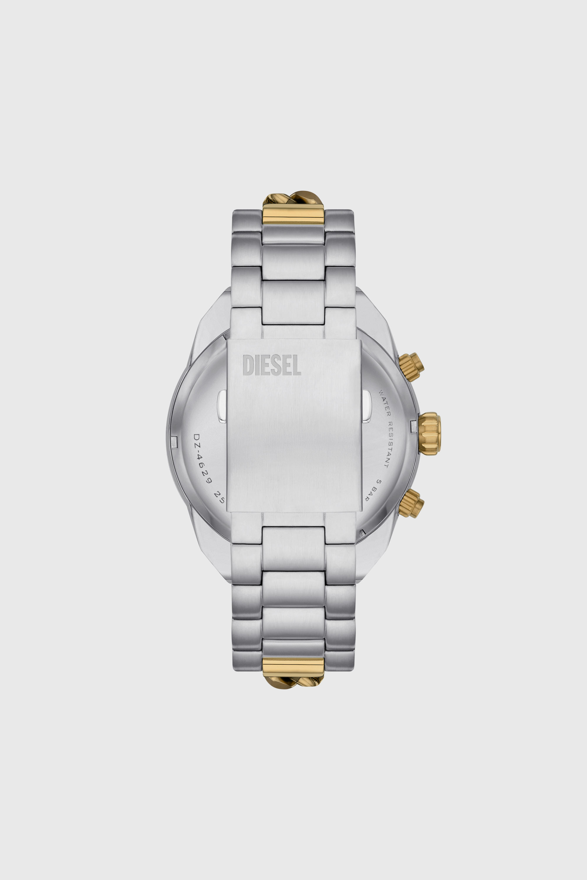 Diesel - DZ4629, Montre Spiked en acier inoxydable Homme in Gris argent&eacute; - 2