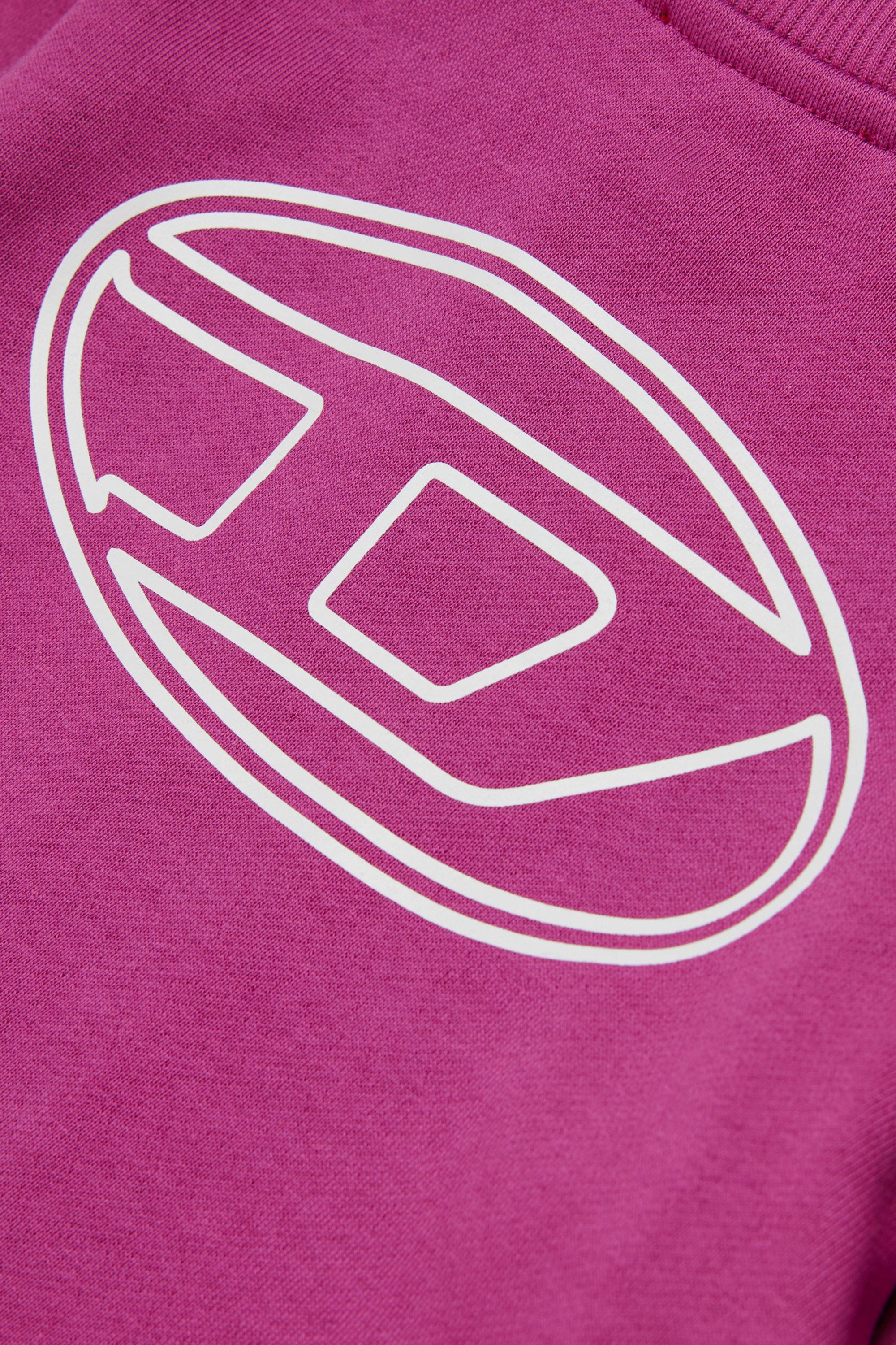 Diesel - SPENCERB, Sweat en coton avec fermeture éclair Mixte in Violet - 4