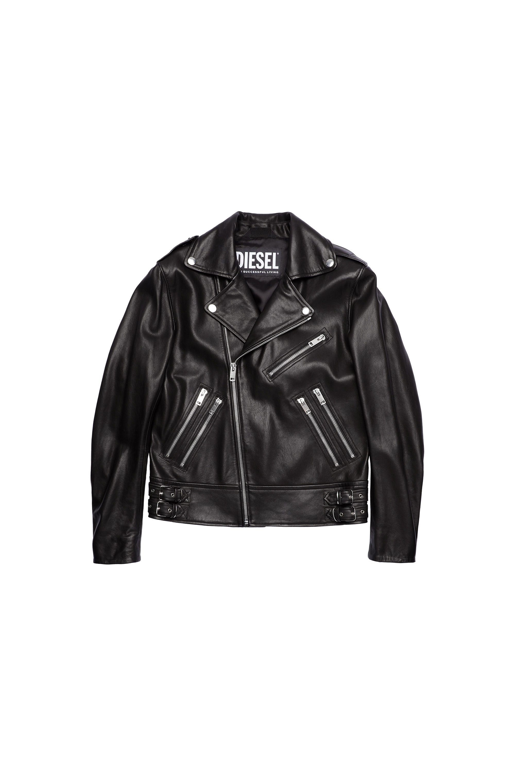 L-GARRETT-A, Noir - Vestes de cuir
