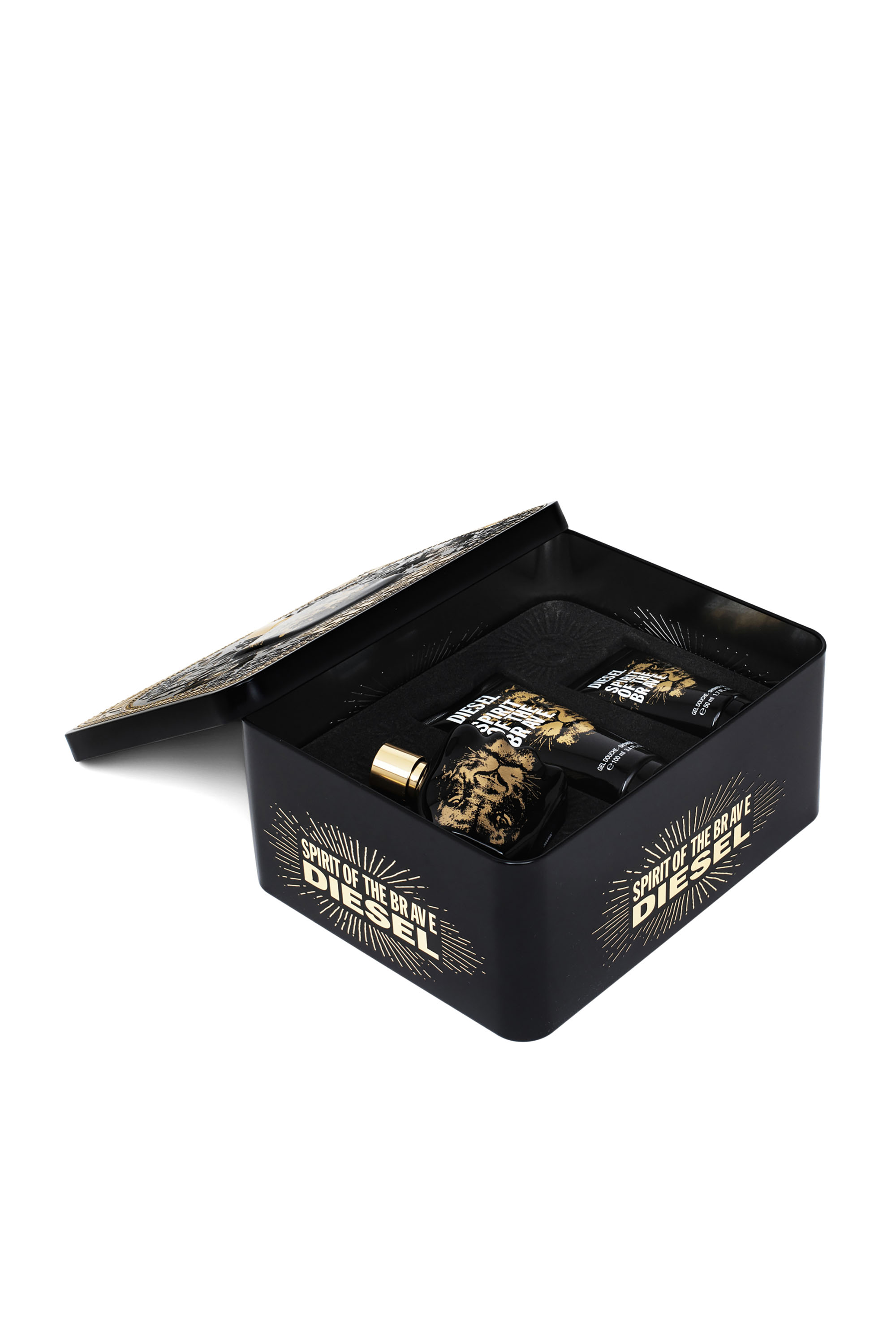 Diesel - SPIRIT OF THE BRAVE 75ML METAL GIFT SET, Coffret cadeau SPIRIT OF THE BRAVE Homme in Noir - 2