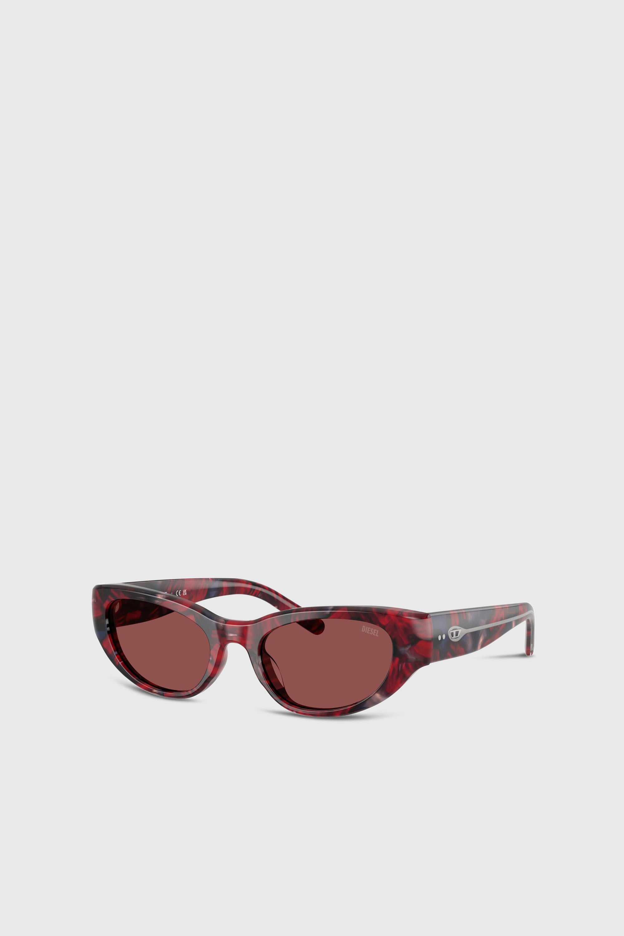 Diesel - 0DL2010U, Lunettes de soleil style &oelig;il de chat Mixte in Polychrome - 2