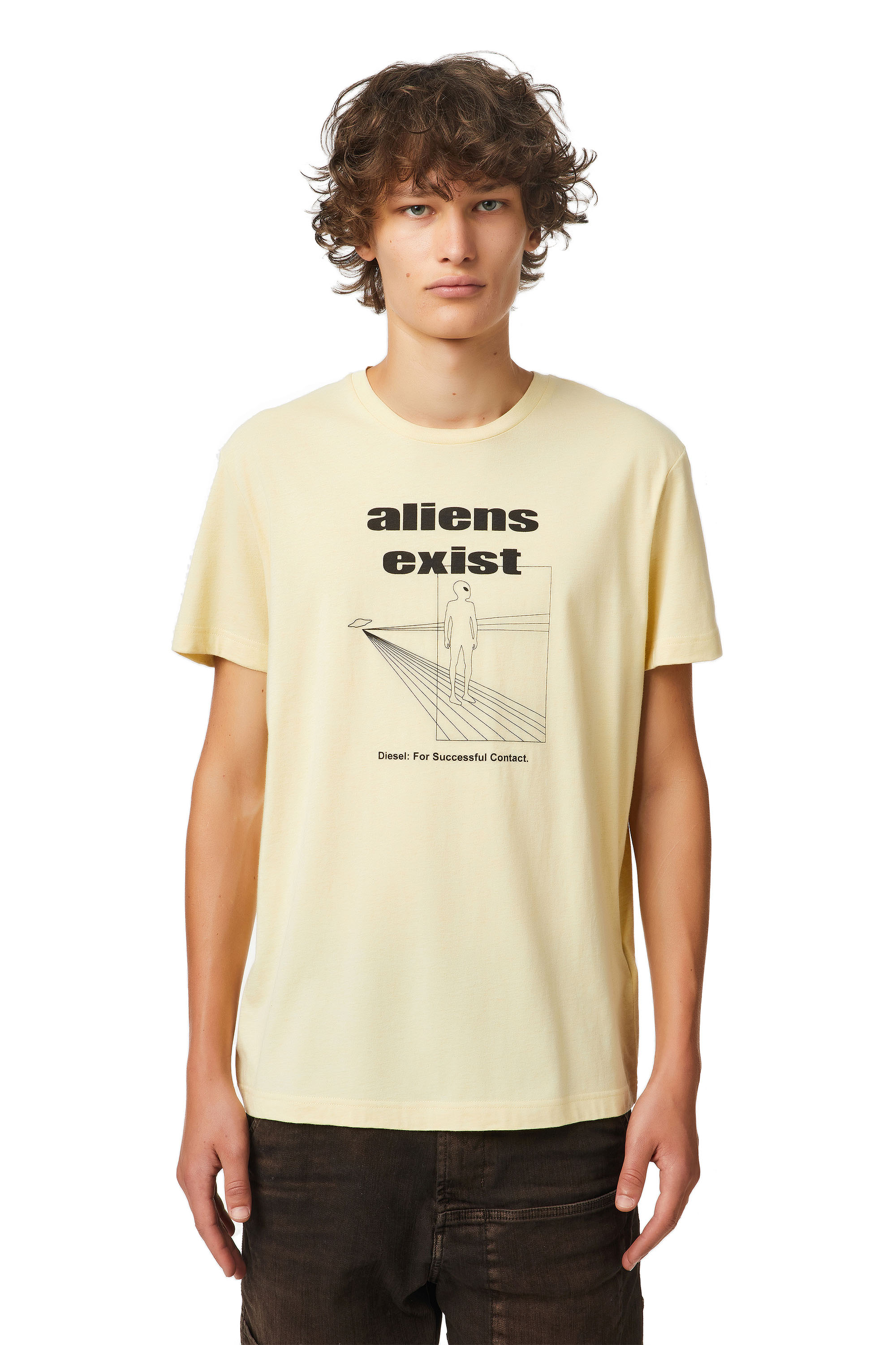 T-DIEGOS-B20, Jaune - T-Shirts