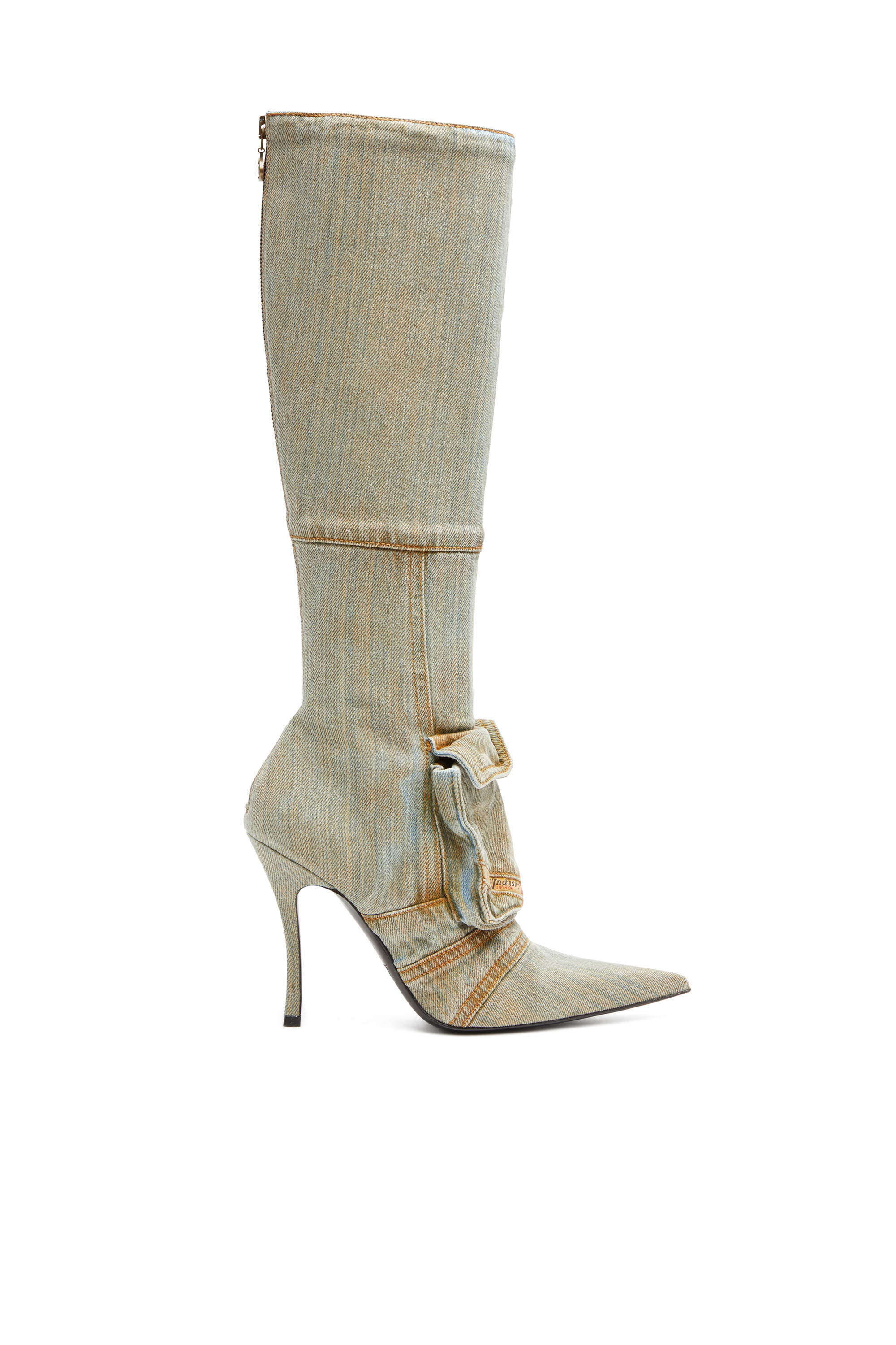 Diesel - D-VENUS POCKET HBT, Beige/Bleu - Image 1