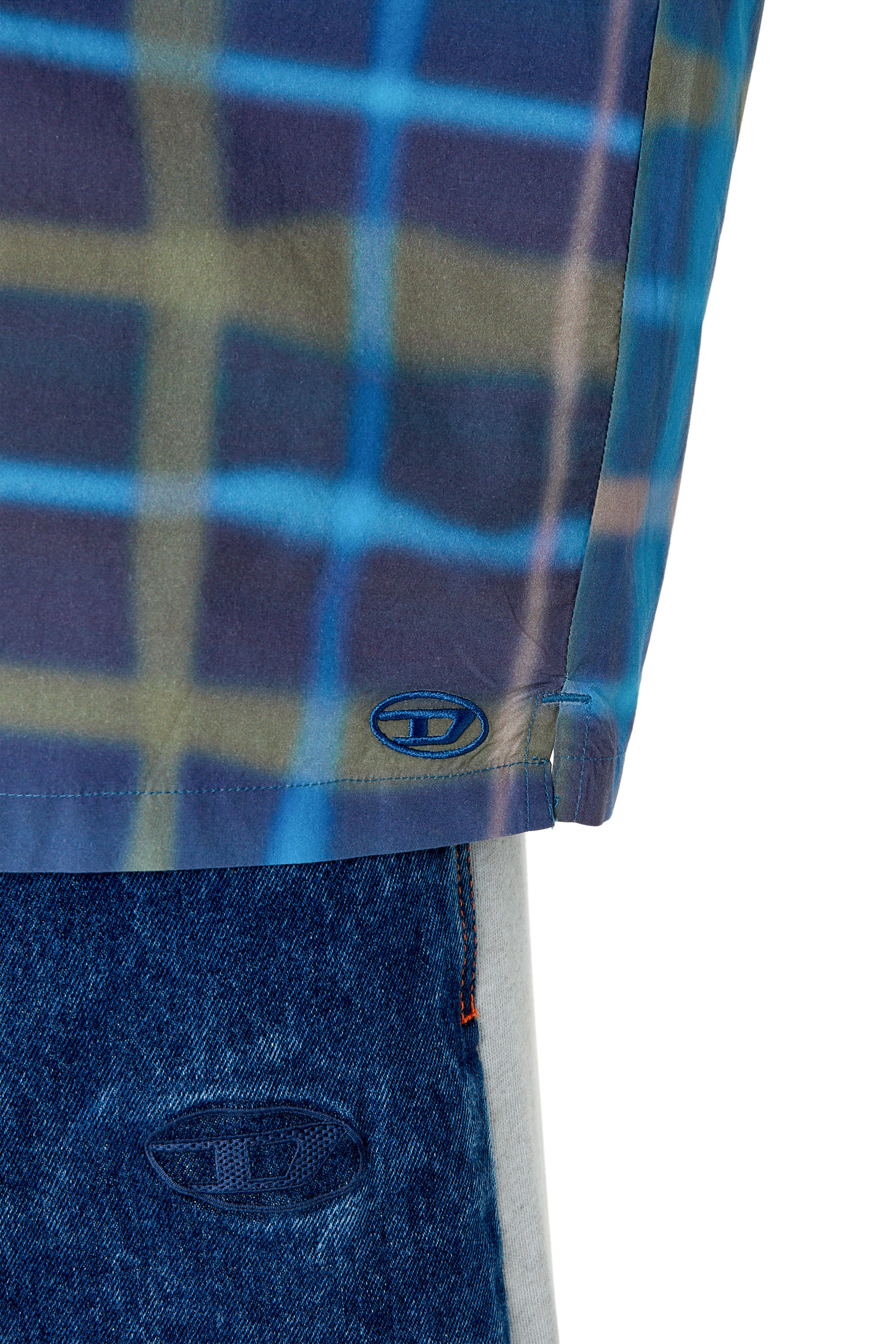 Diesel - S-FRANK-CHECK, Vert/Bleu - Image 5