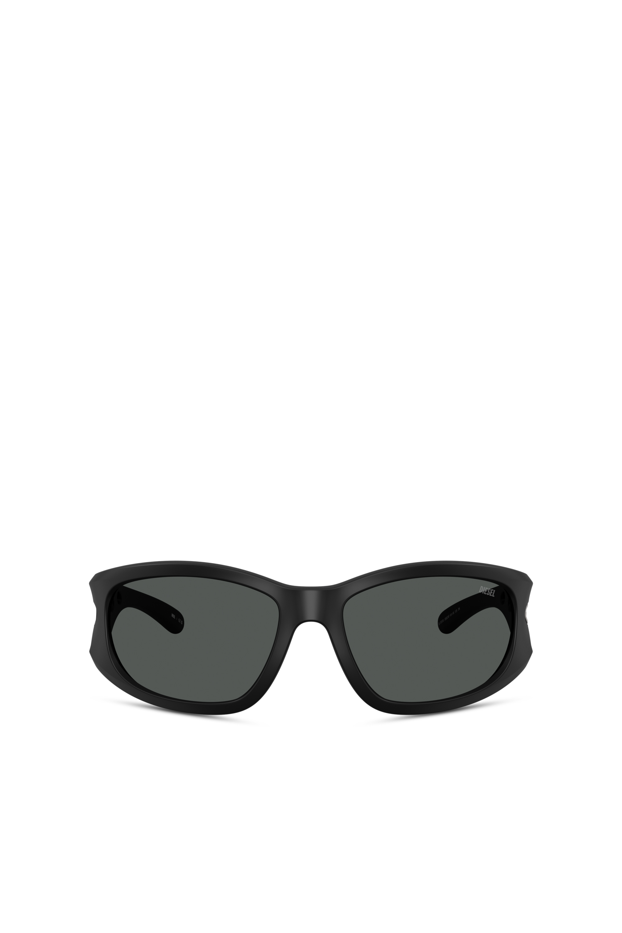 Diesel - 0DL3012U, Lunettes de soleil rectangulaires Mixte in Noir - 2