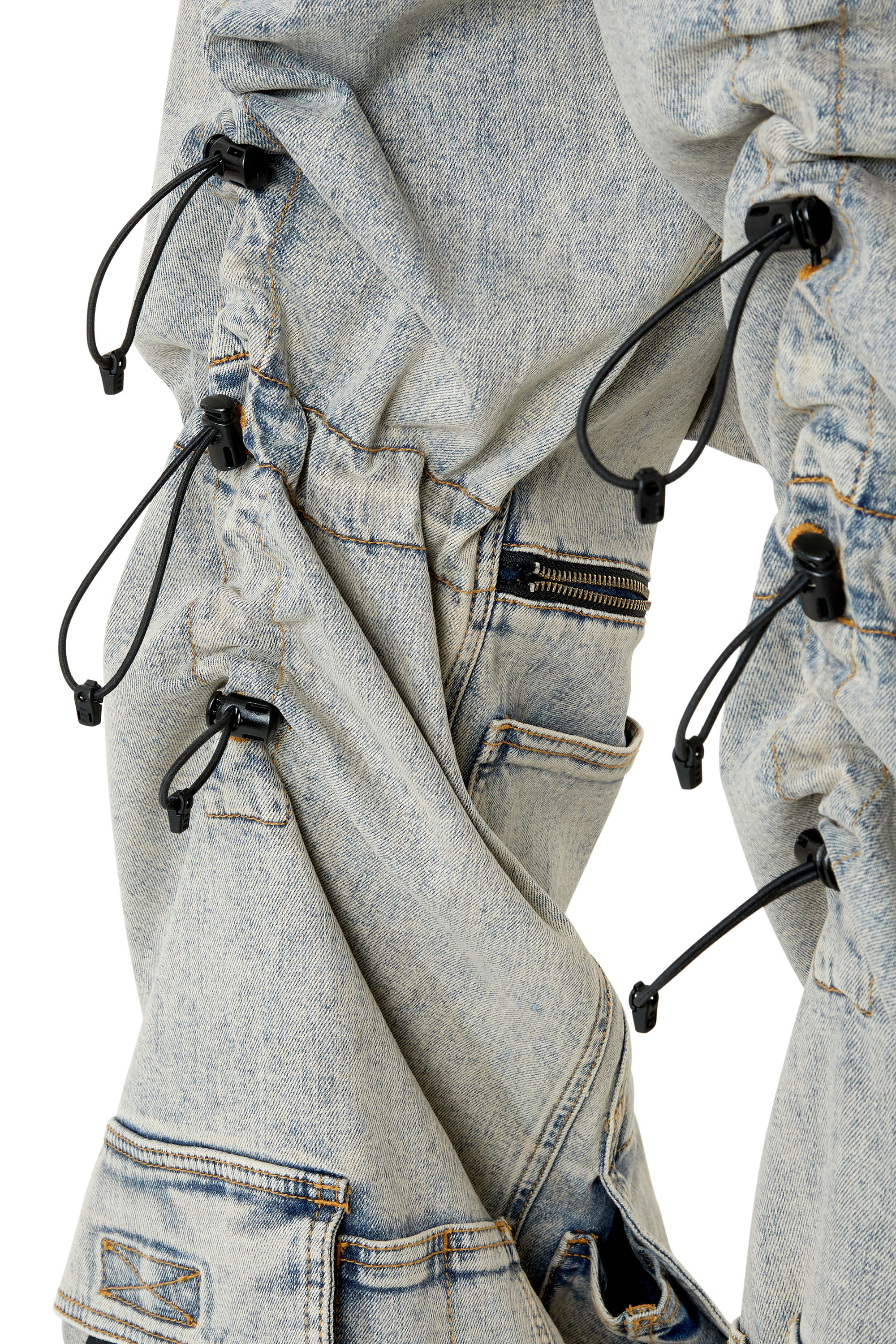 Diesel - D-Onlypockets 09F12 Straight Jeans, Bleu moyen - Image 3