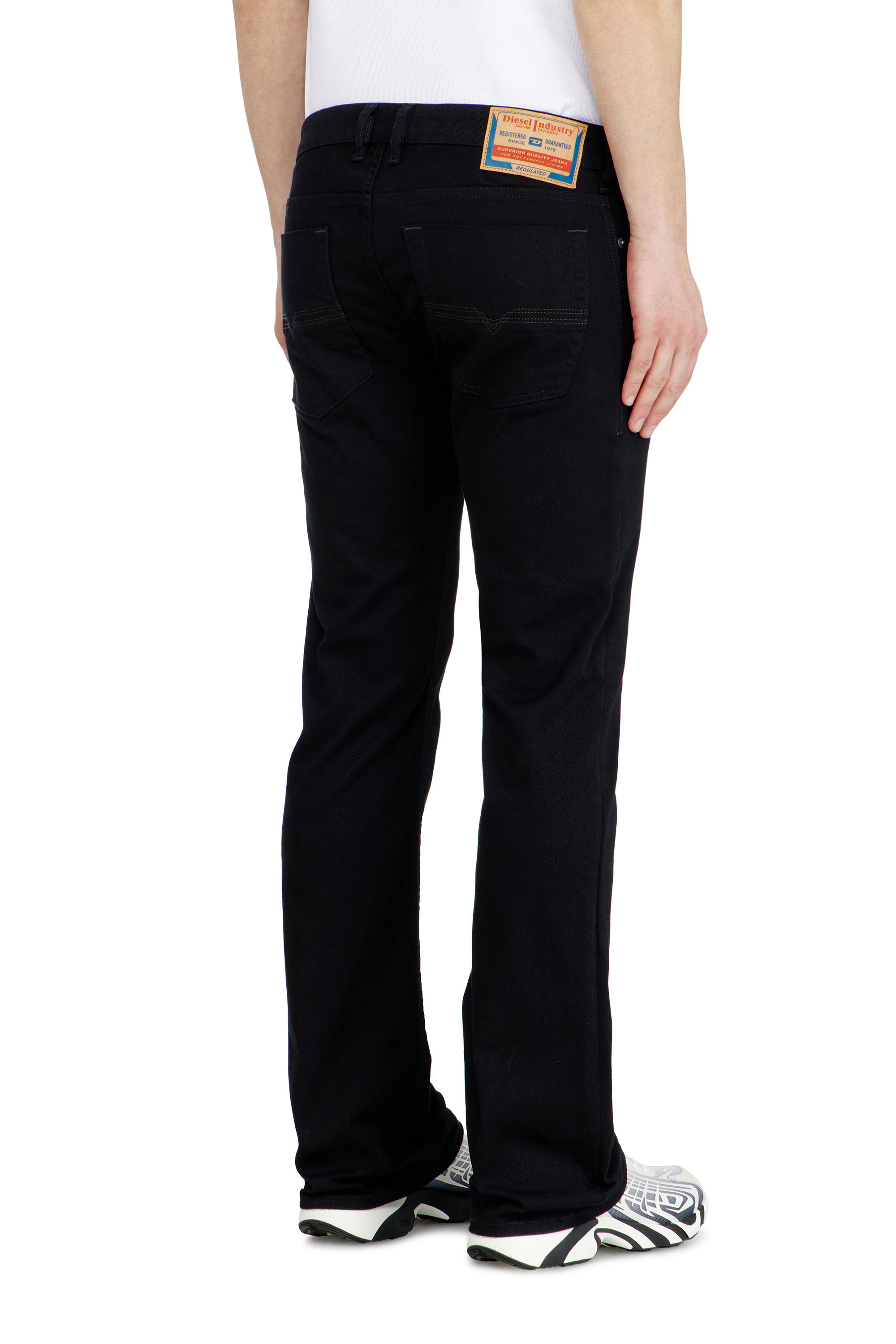 Diesel - Bootcut Jeans 2007 Zatiny 0688H Homme, Noir/Gris fonc&eacute; - Image 5