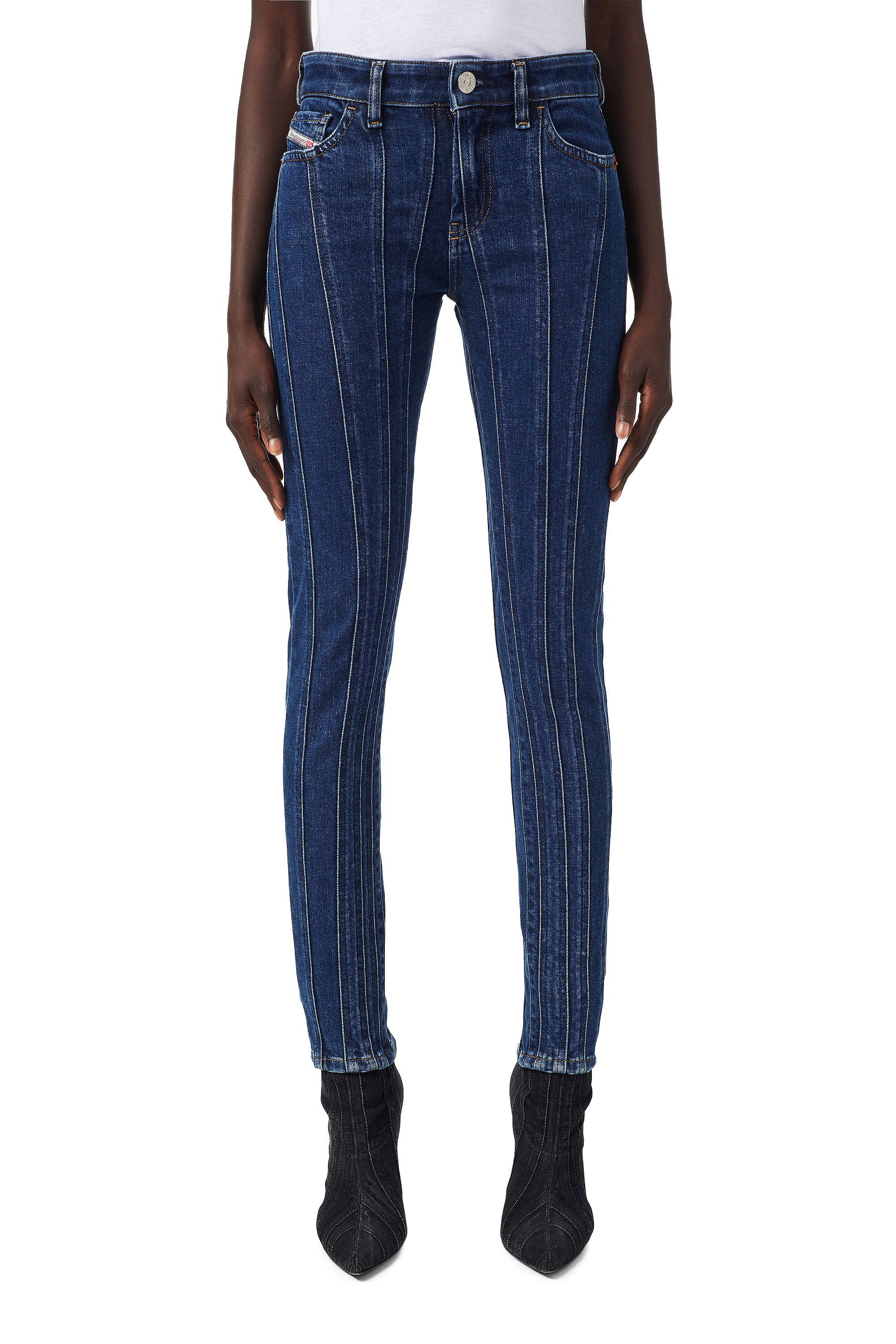 Slandy 09B10, Bleu moyen - Jeans