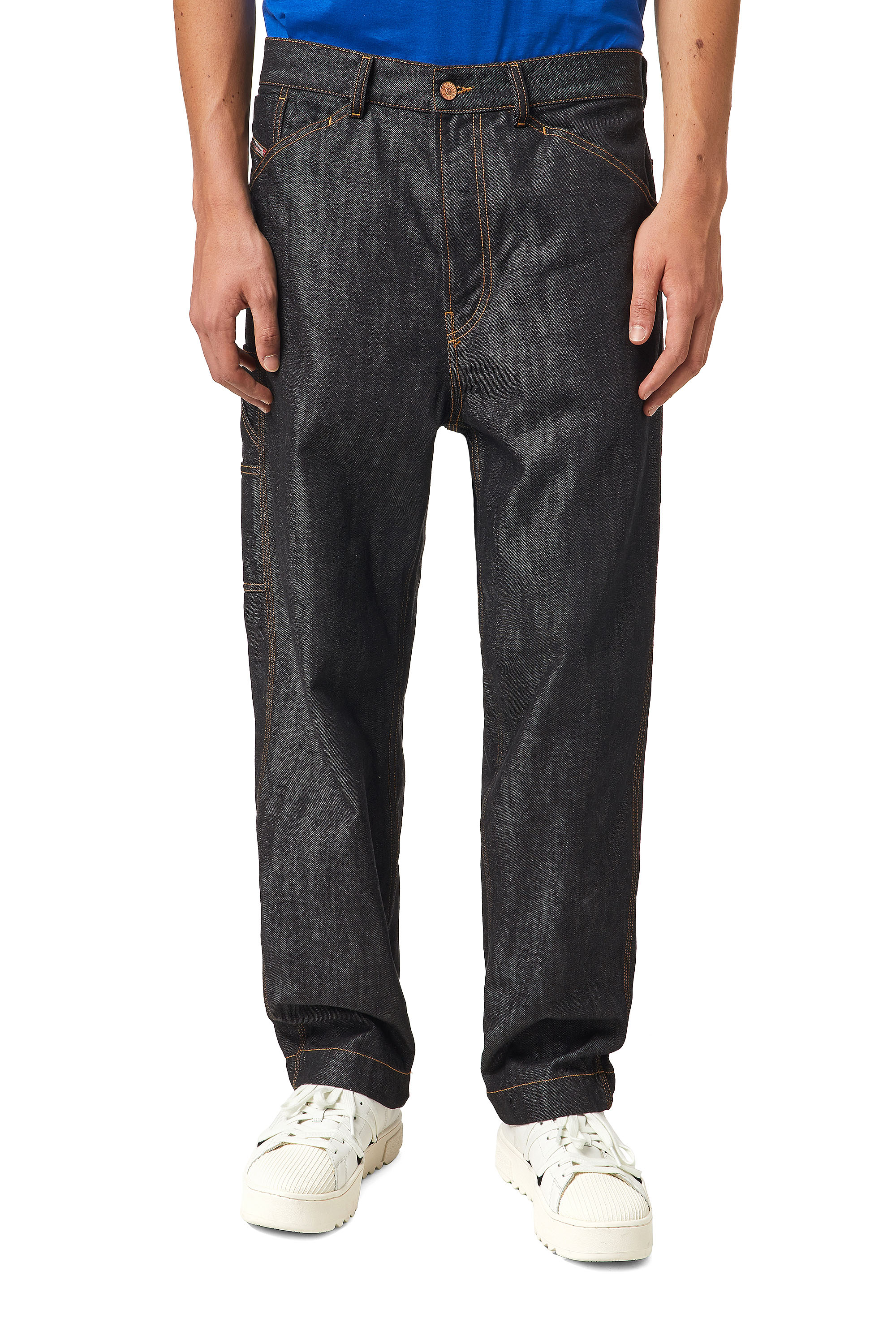D-Franky 09A16, Noir/Gris foncé - Jeans