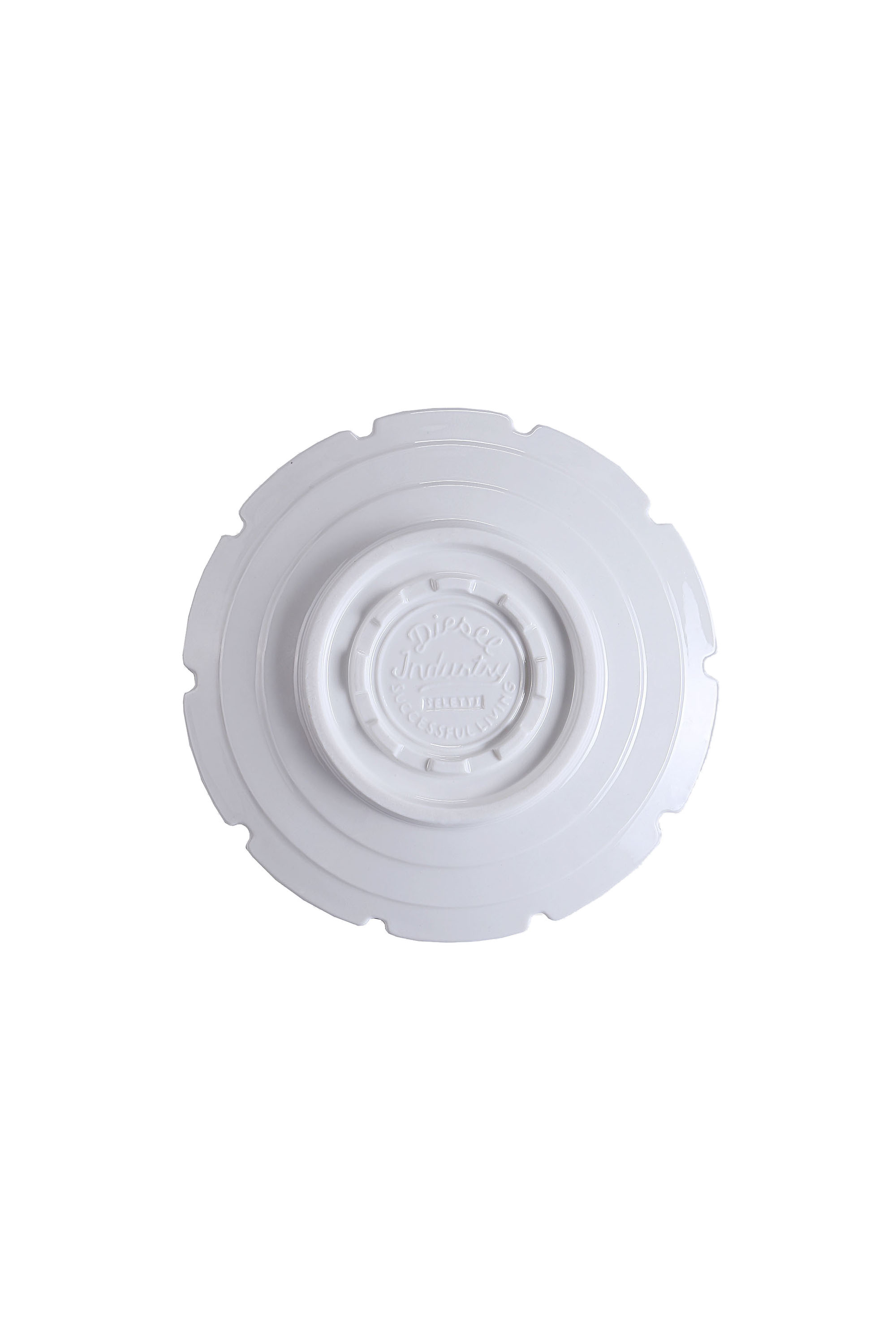 Diesel - 10985 MACHINE COLLEC, Assiette &agrave; dessert en porcelaine Mixte in Blanc - 2