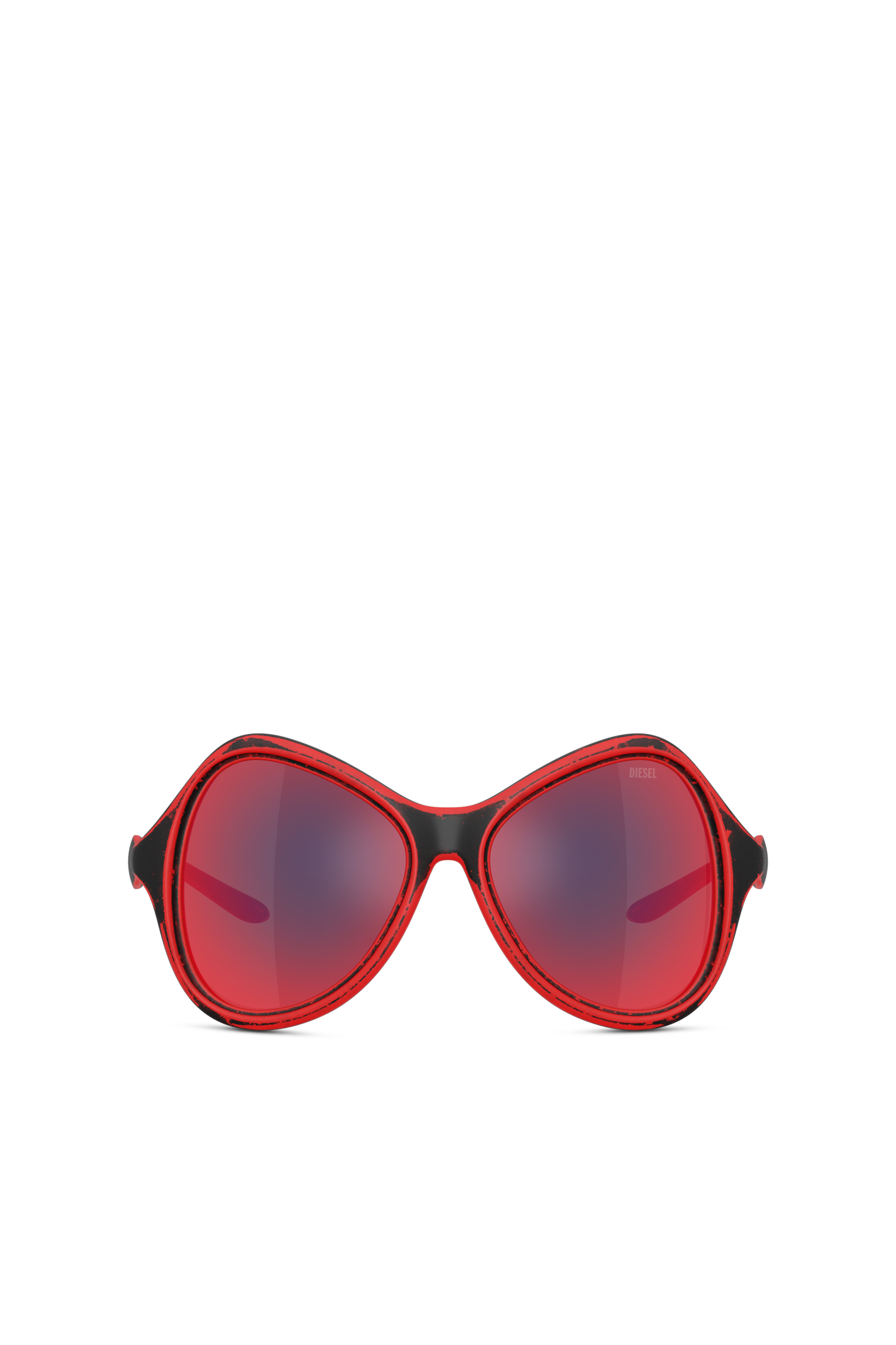 Diesel - 0DL3010U, Lunettes de soleil style œil de chat Mixte in Polychrome - 2