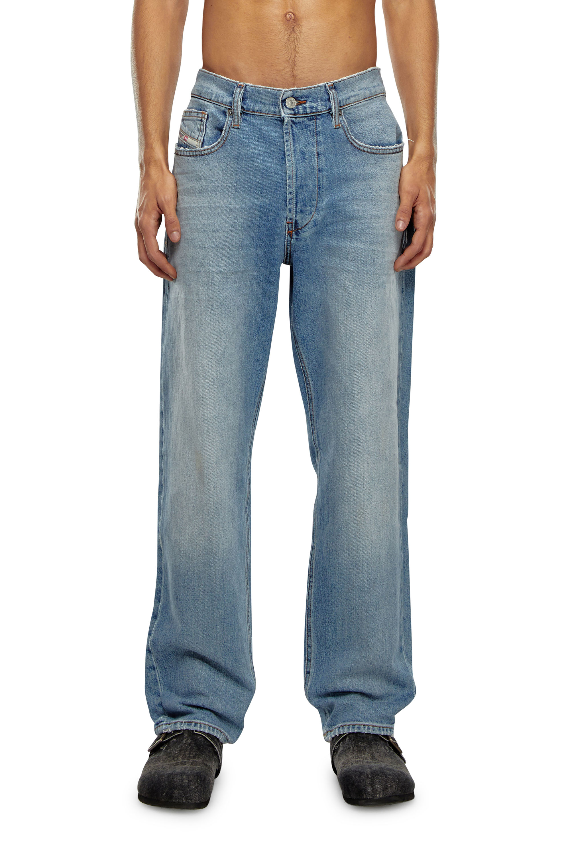 Diesel - Straight Jeans 2010 D-Macs 0DQAD, Bleu Clair - Image 1