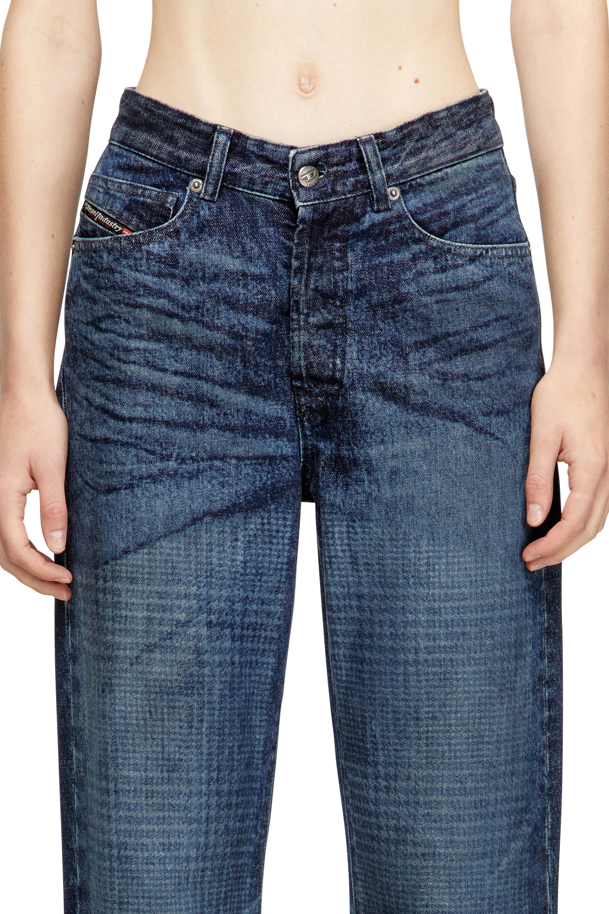 Diesel - Regular Jeans 1971 D-Sent 007CV Femme, Bleu Fonc&eacute; - Image 4