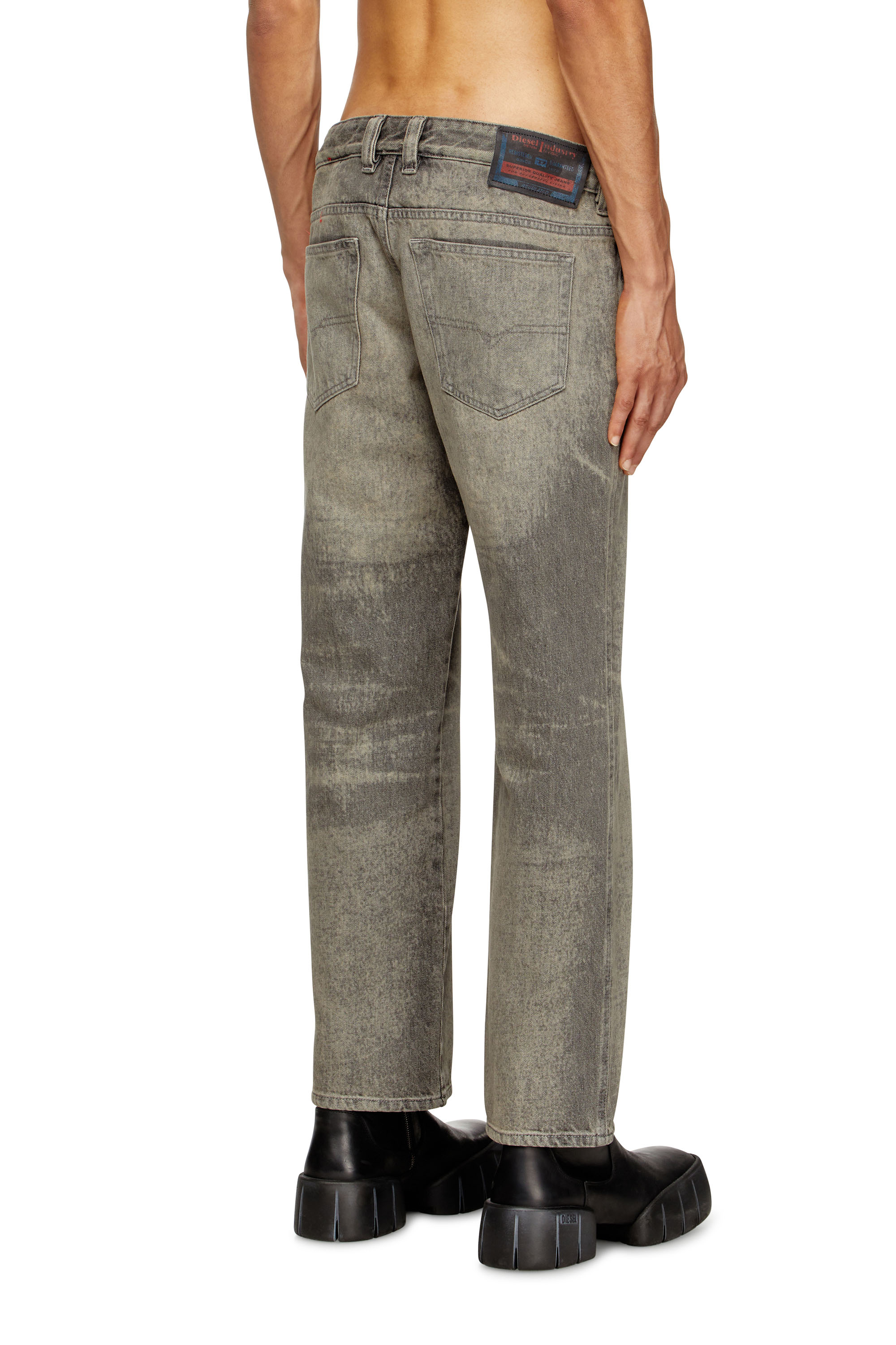 Diesel - Regular Jeans D-Im 007DR Homme, Gris - Image 4