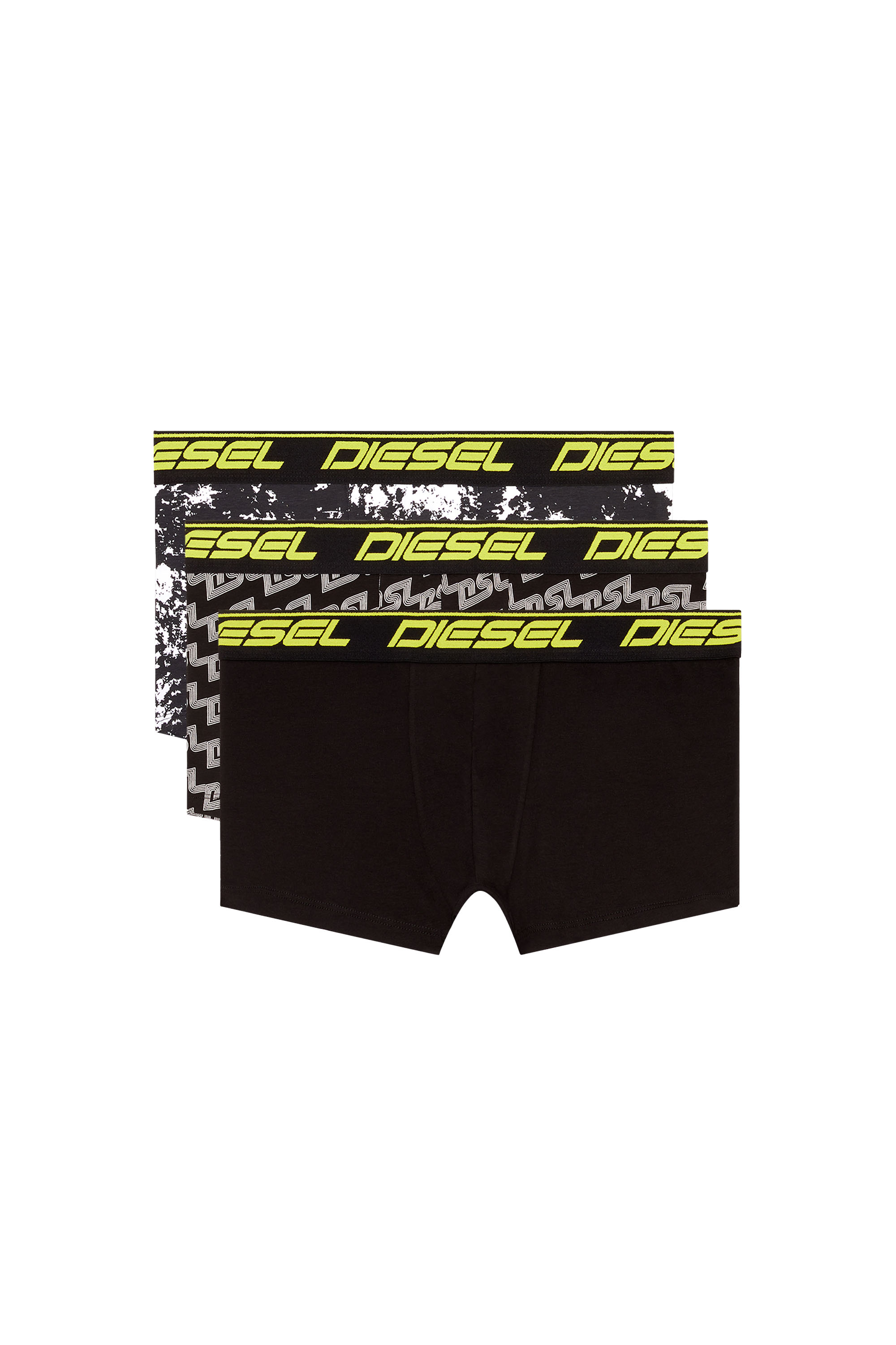 Diesel - UMBX-DAMIENTHREEPACK, Lot de trois boxers avec imprimé nuage Homme in Polychrome - 1