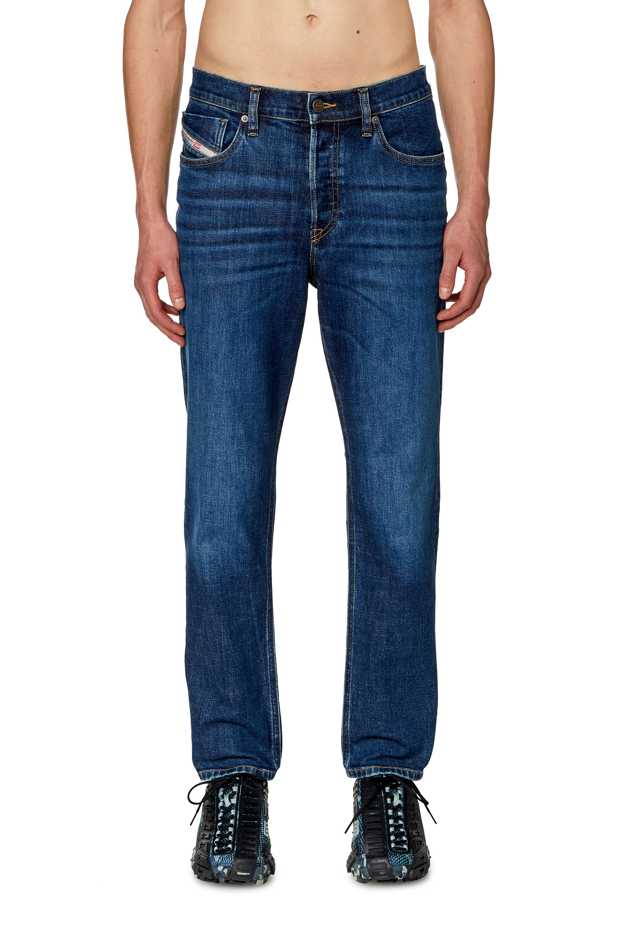 Diesel - Regular Jeans 2005 D-Fining 0PFAZ Homme, Bleu Foncé - Image 3