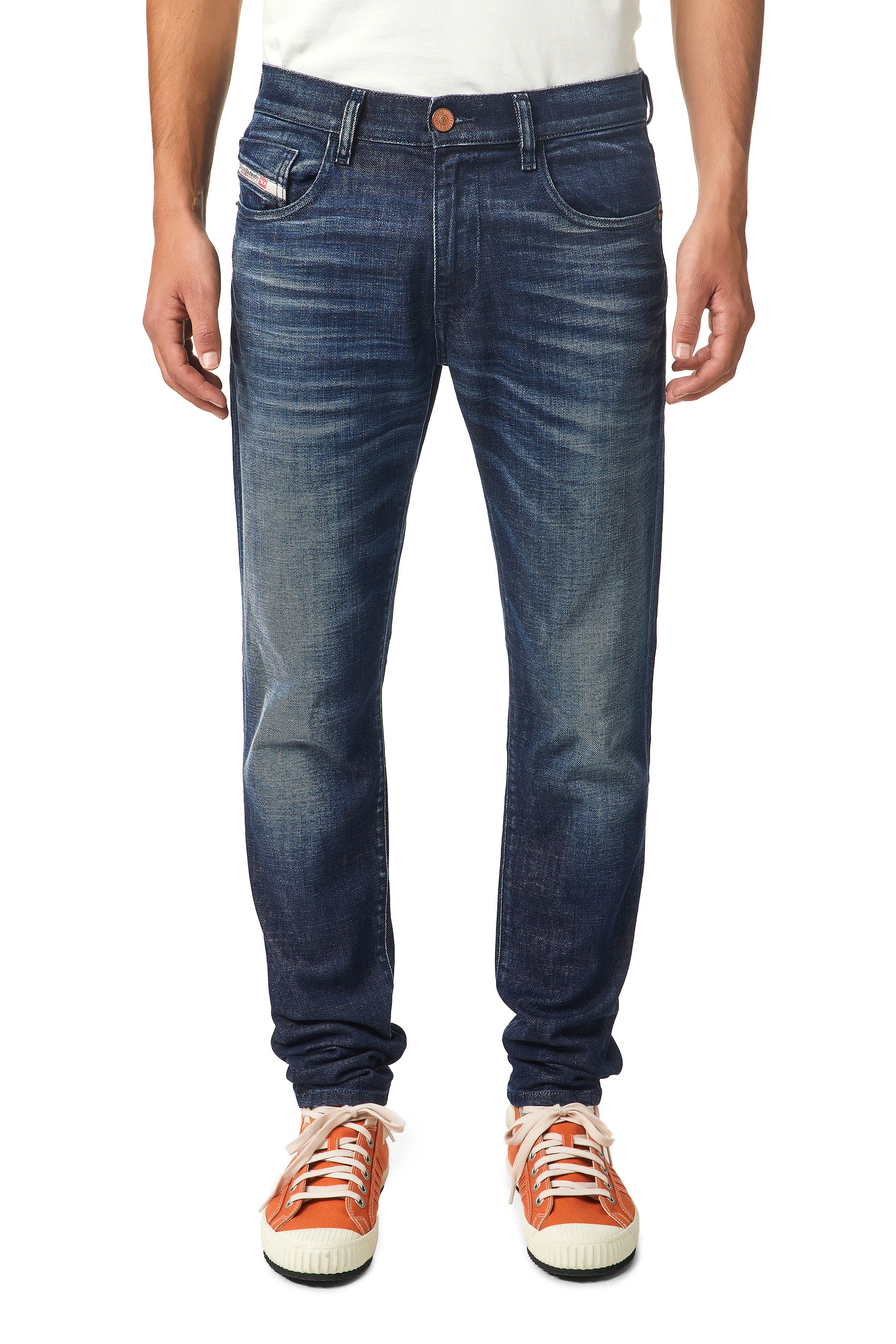 D-Strukt 09B03, Bleu Foncé - Jeans