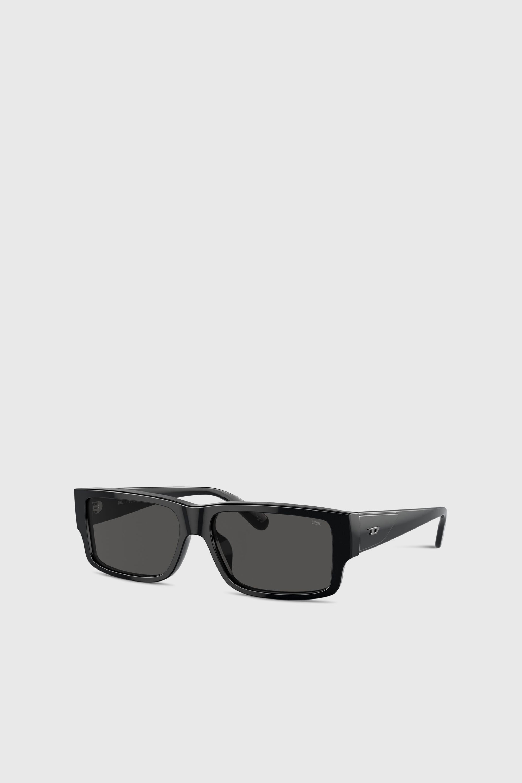 Diesel - 0DL2003 SIZE 57, Lunettes de soleil rectangulaires Homme in Gris - 5