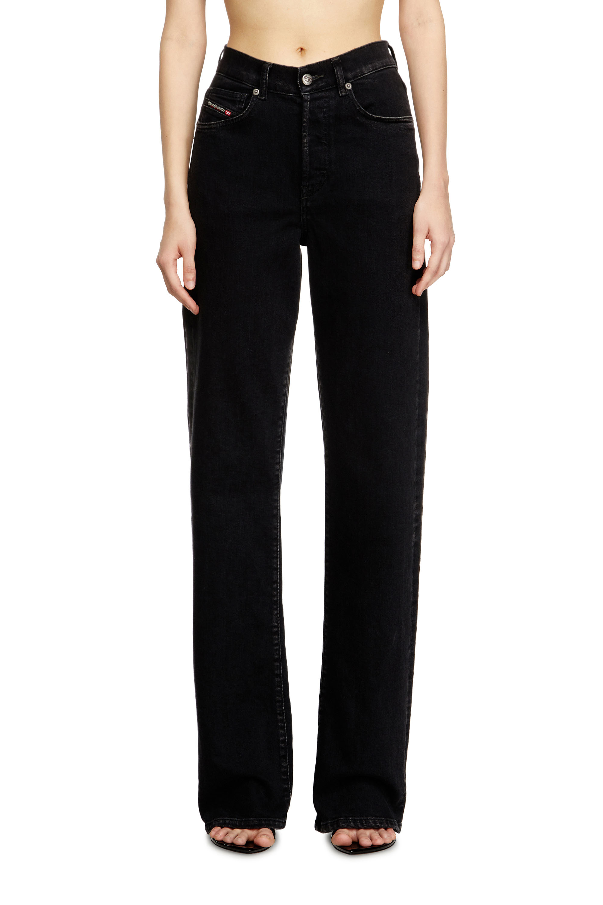 Diesel - Regular Jeans 1971 D-Sent 09N89 Femme, Noir/Gris foncé - Image 1