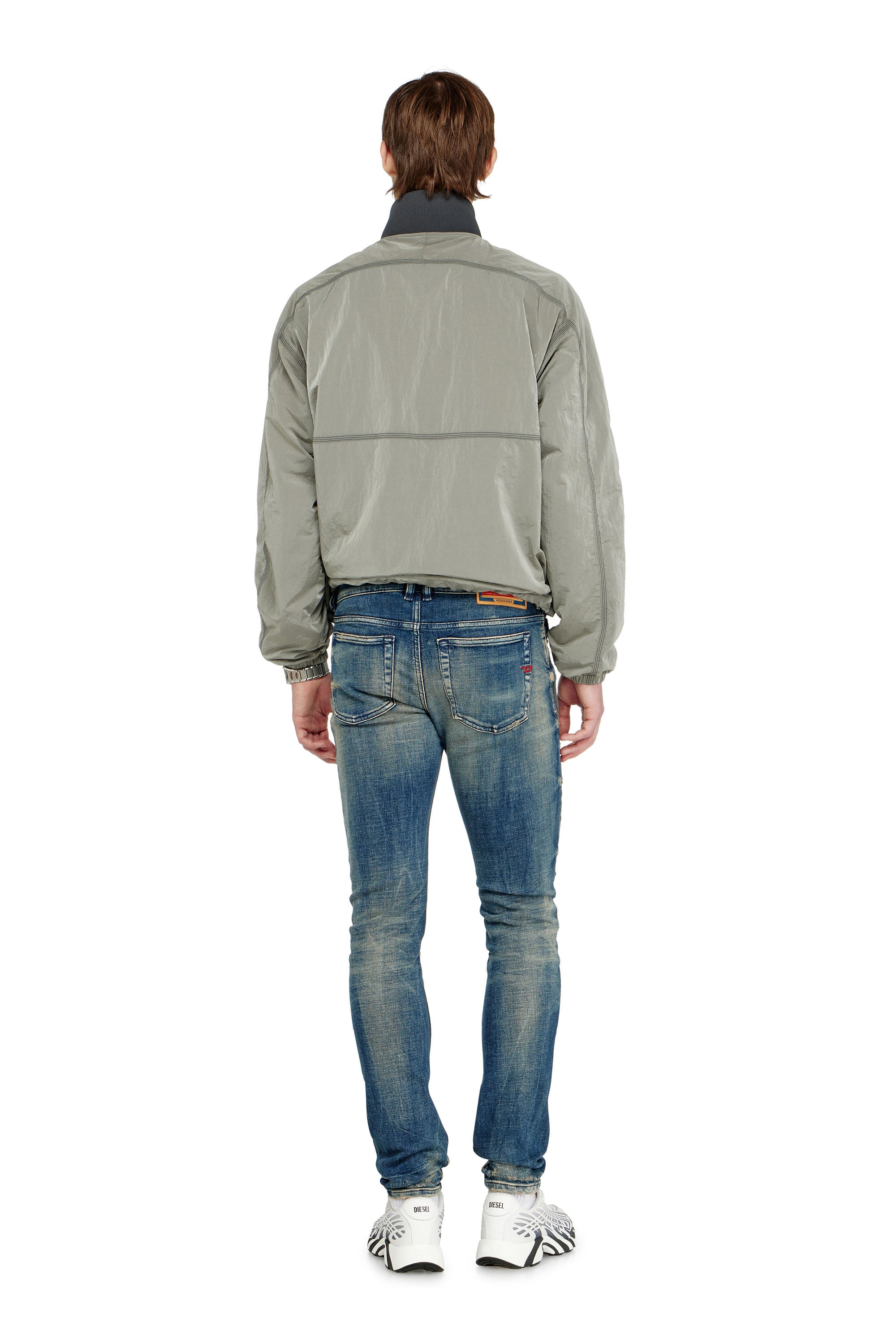 Diesel - Man's Skinny Jeans 1979 Sleenker 09P68, Dark Blue - 3