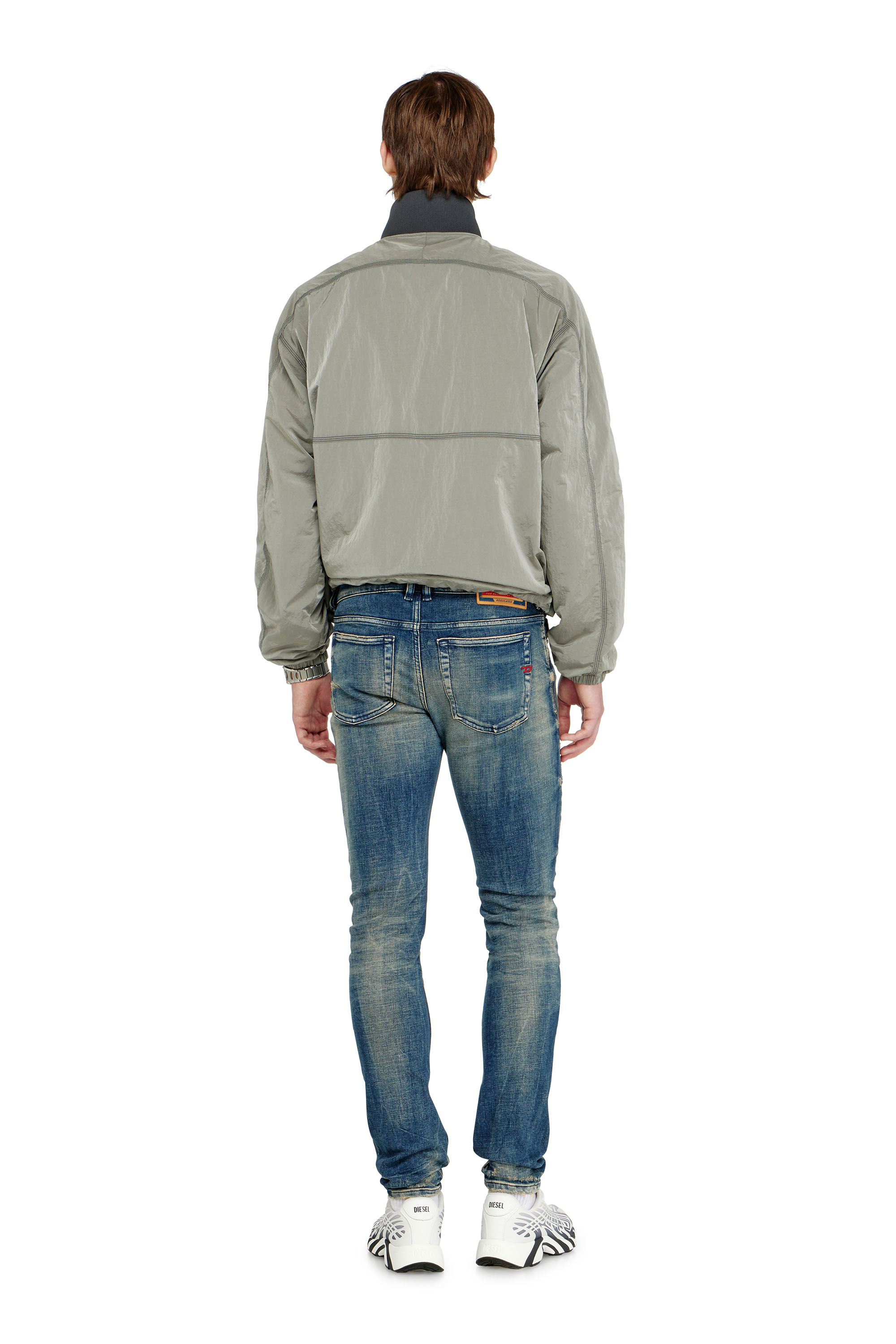 Diesel - Skinny Jeans 1979 Sleenker 09P68 Homme, Bleu Fonc&eacute; - Image 3