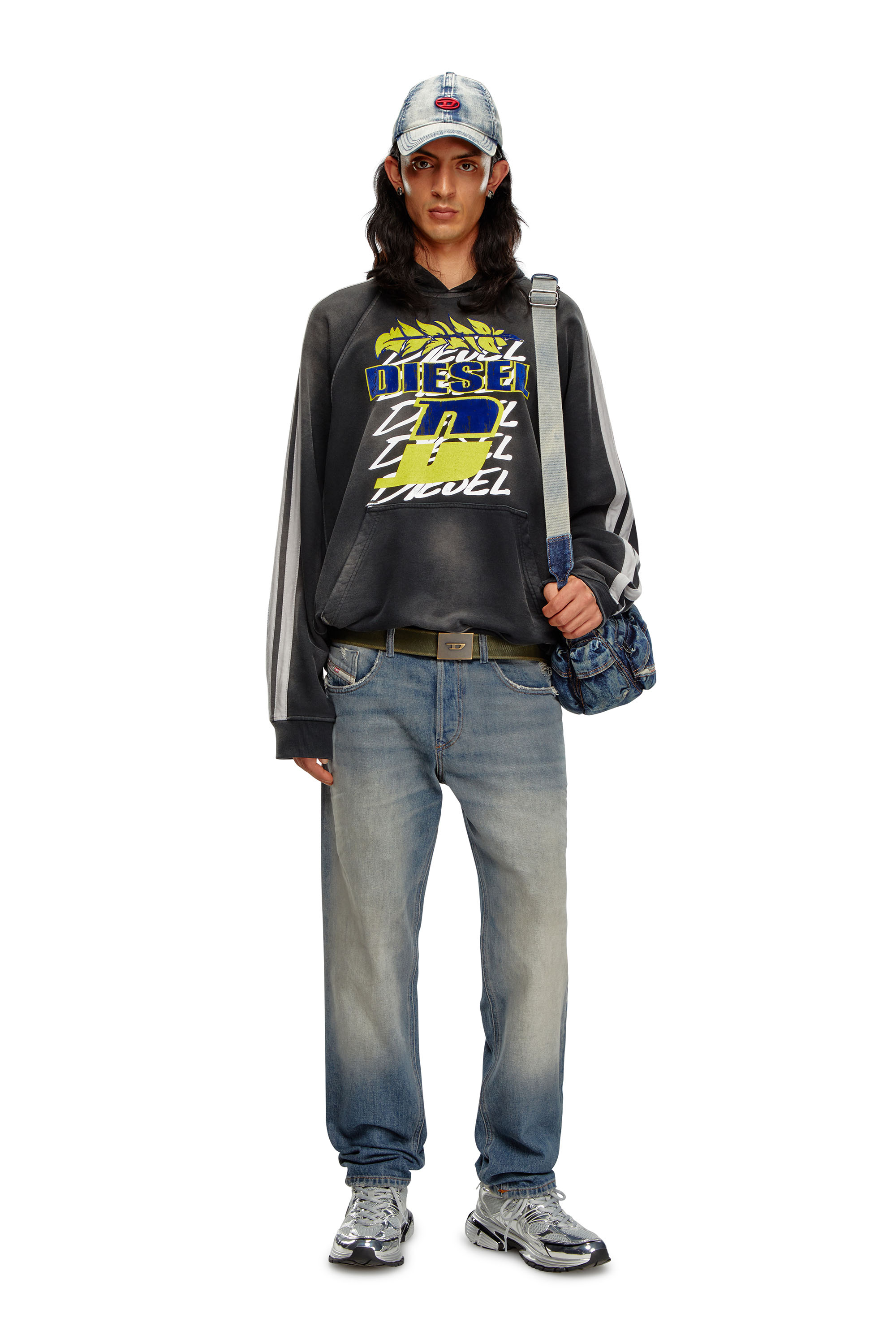 Diesel - Regular Jeans 2023 D-Finitive 0GRDC Homme, Bleu moyen - Image 1