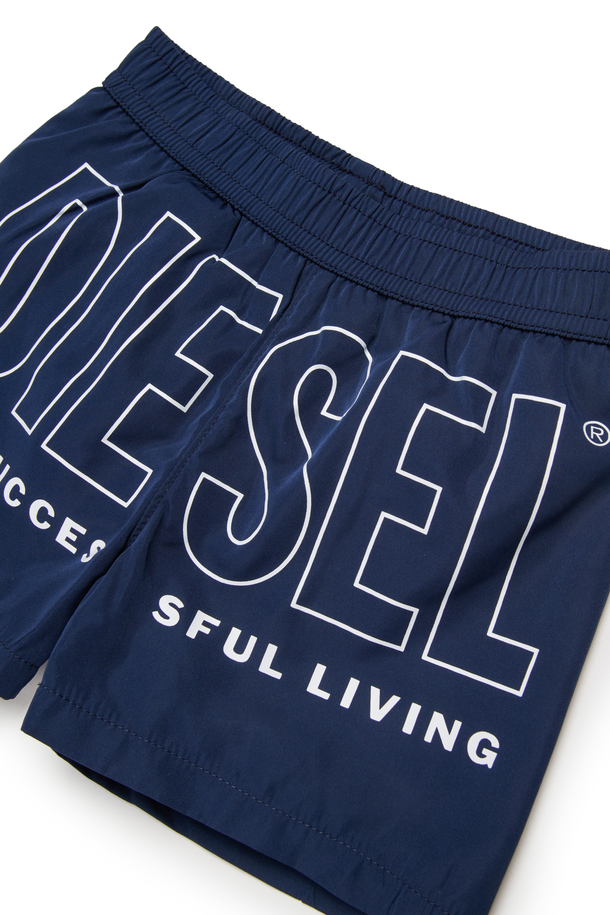 Diesel - MISITB, Short de bain avec imprim&eacute; maxi Biscotto Homme in Bleu - 3