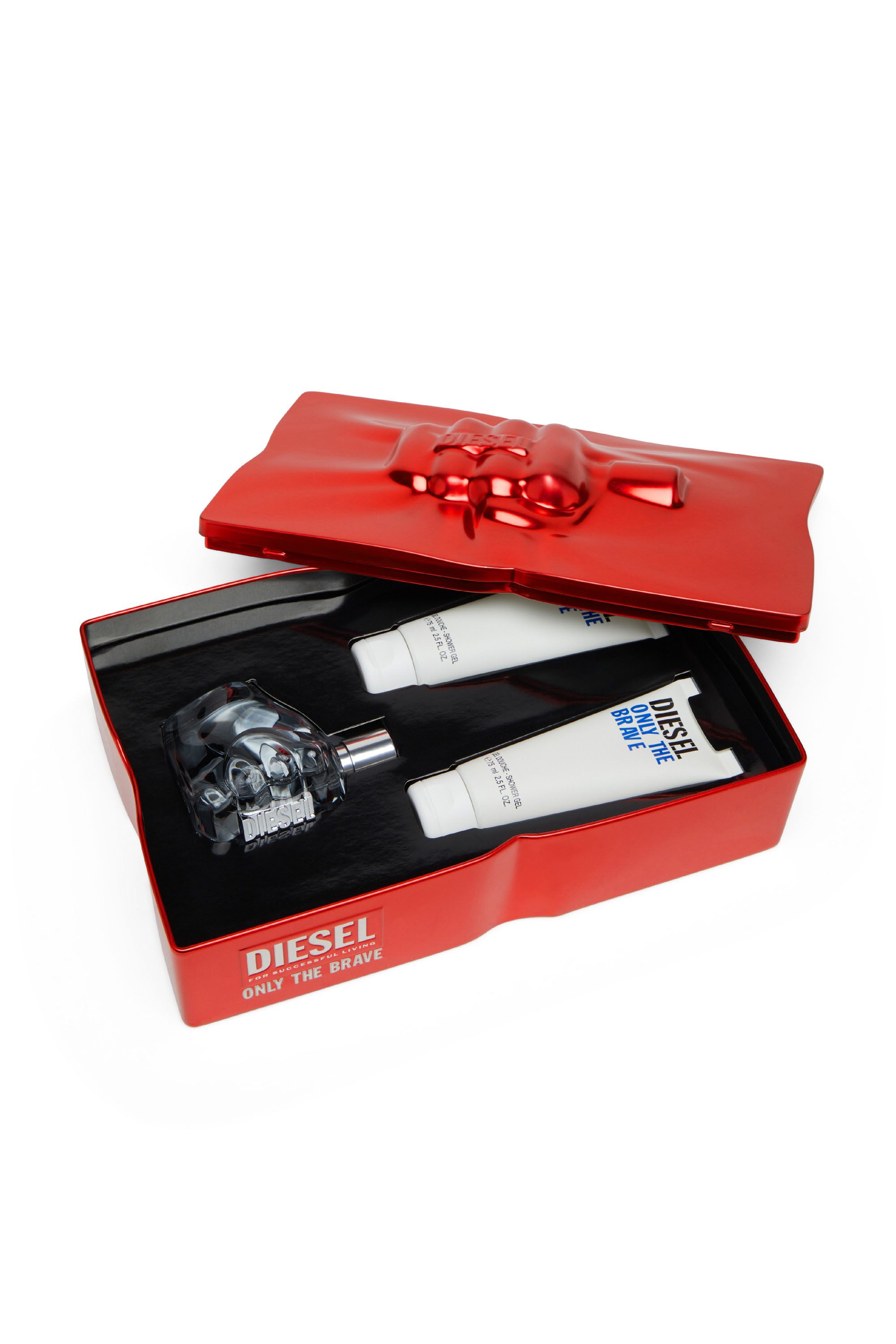 Diesel - ONLY THE BRAVE 75 ML PREMIUM GIFT SET, Rouge - Image 2