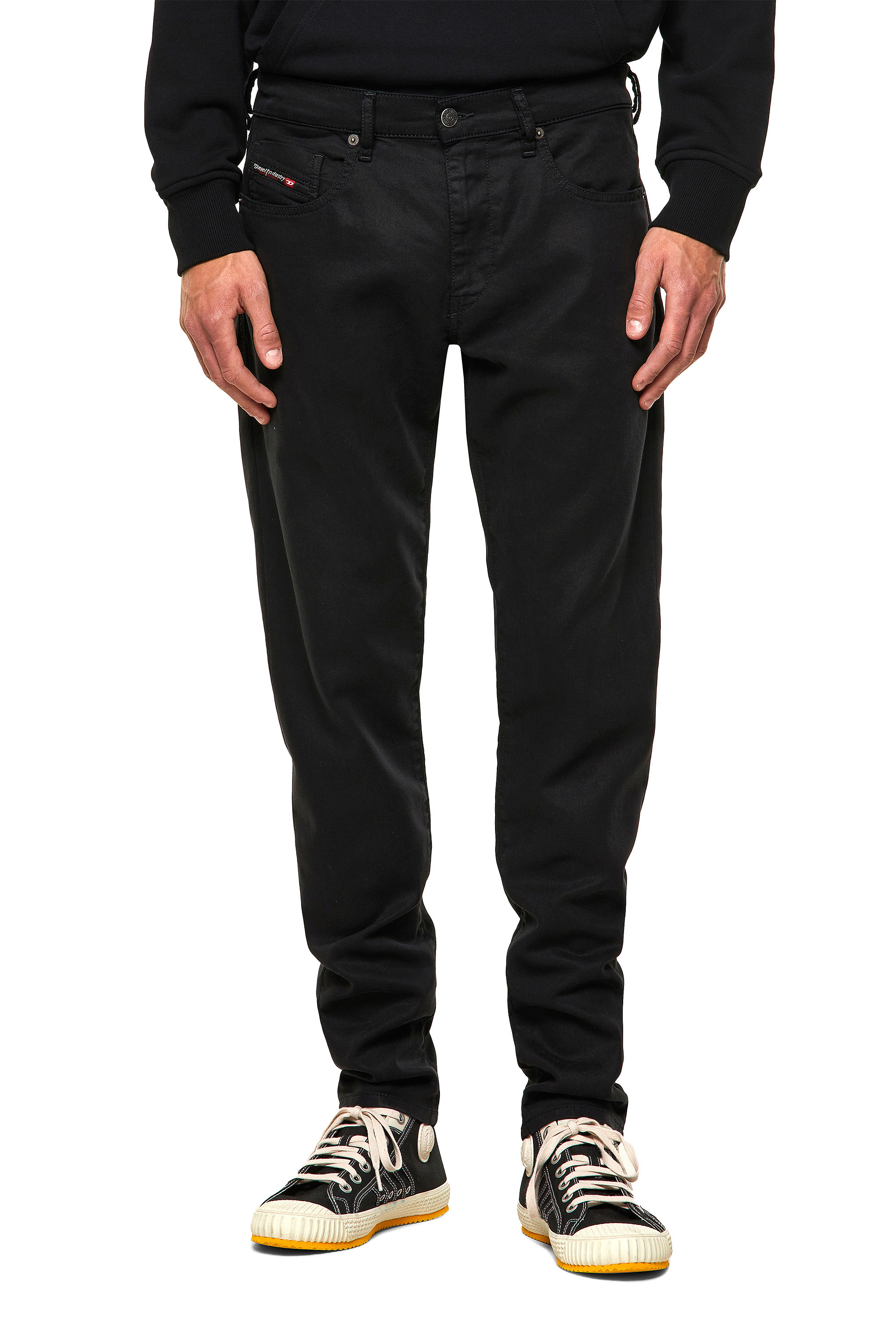 D-Strukt JoggJeans® 069NC, Noir/Gris foncé - Jeans