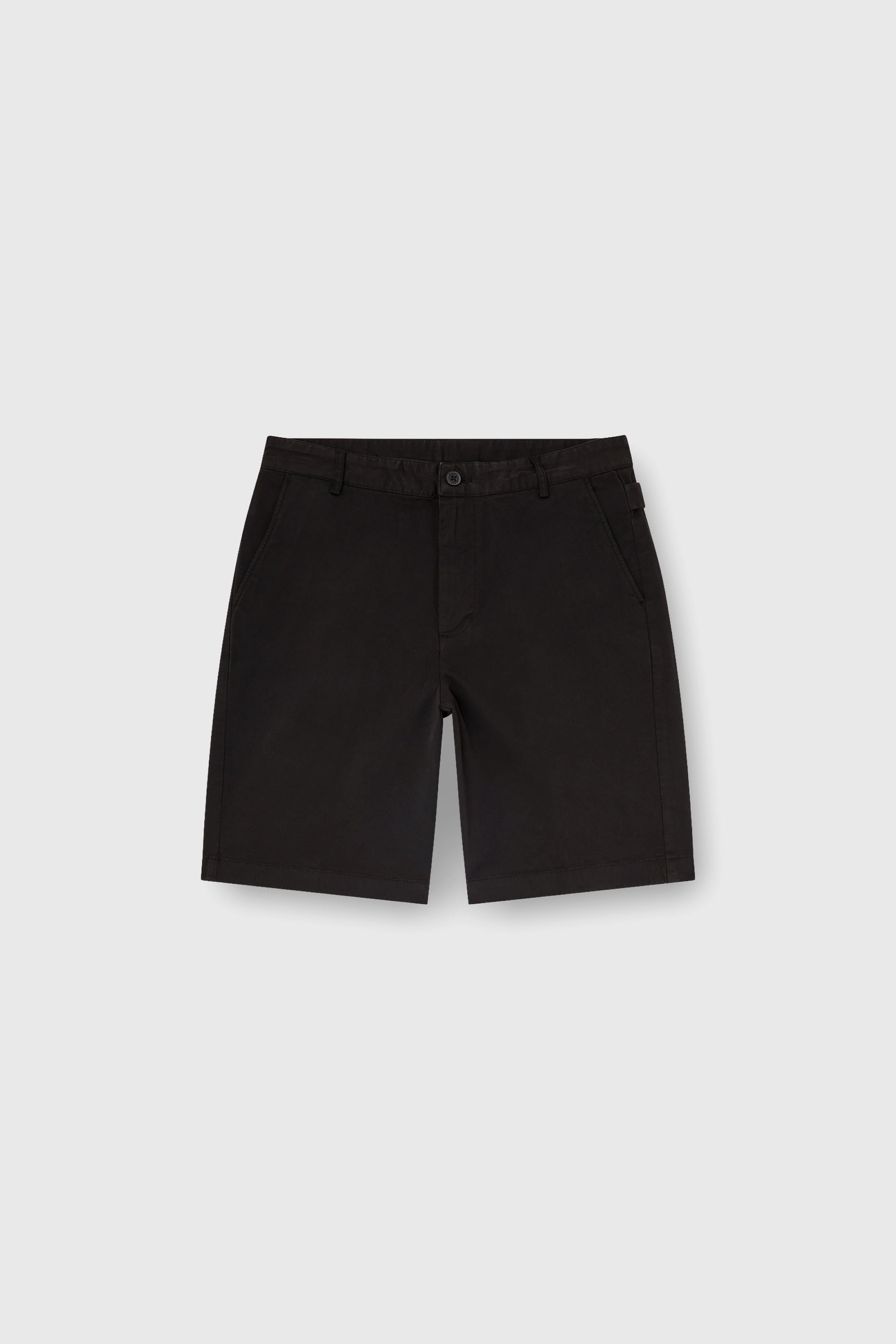 Diesel - P-LARS-SHORT-VIL-T92, Short en coton avec logo Oval D ton sur ton Homme in Noir - 2