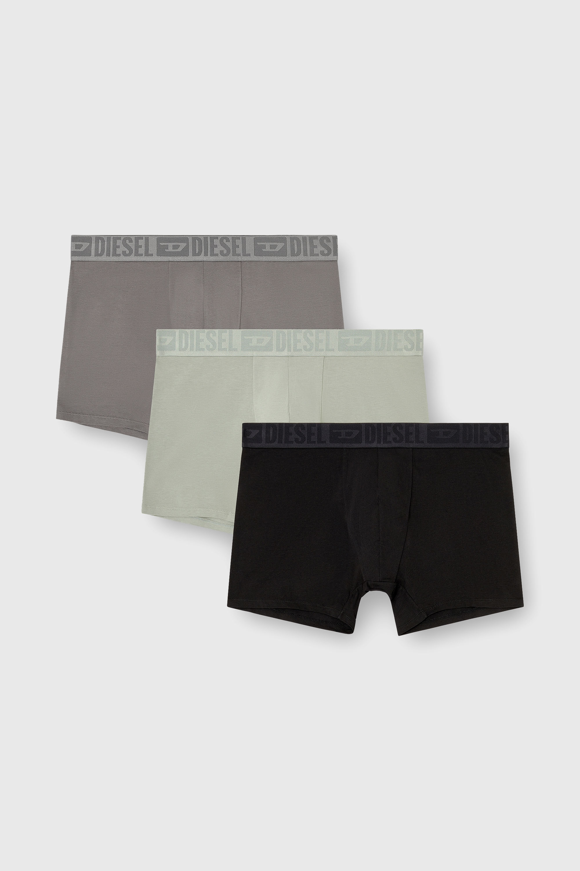 Diesel - SEBASTIAN-D-CORE-3PACK, Lot de trois boxers en coton stretch Homme in Polychrome - 2