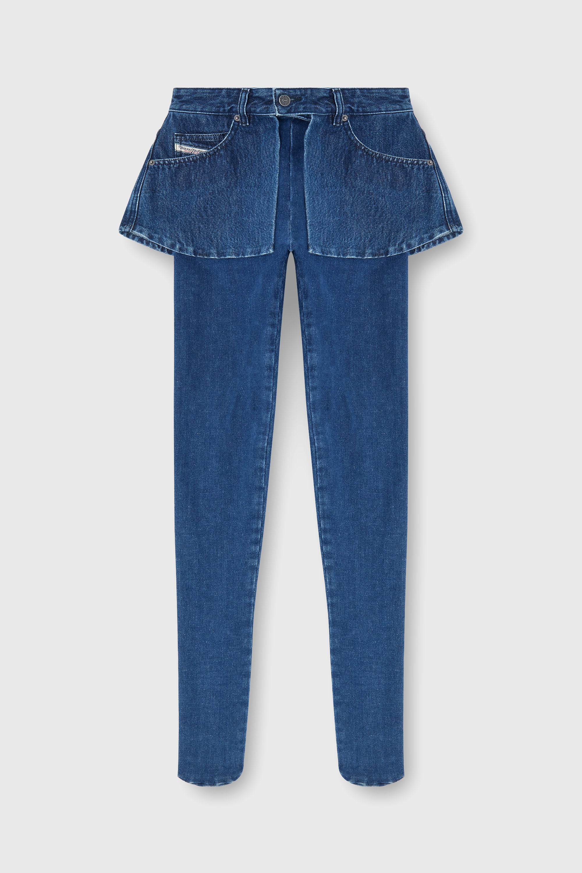 Diesel - Skinny Jeans D-Spika 09R31 Femme, Bleu Fonc&eacute; - Image 2