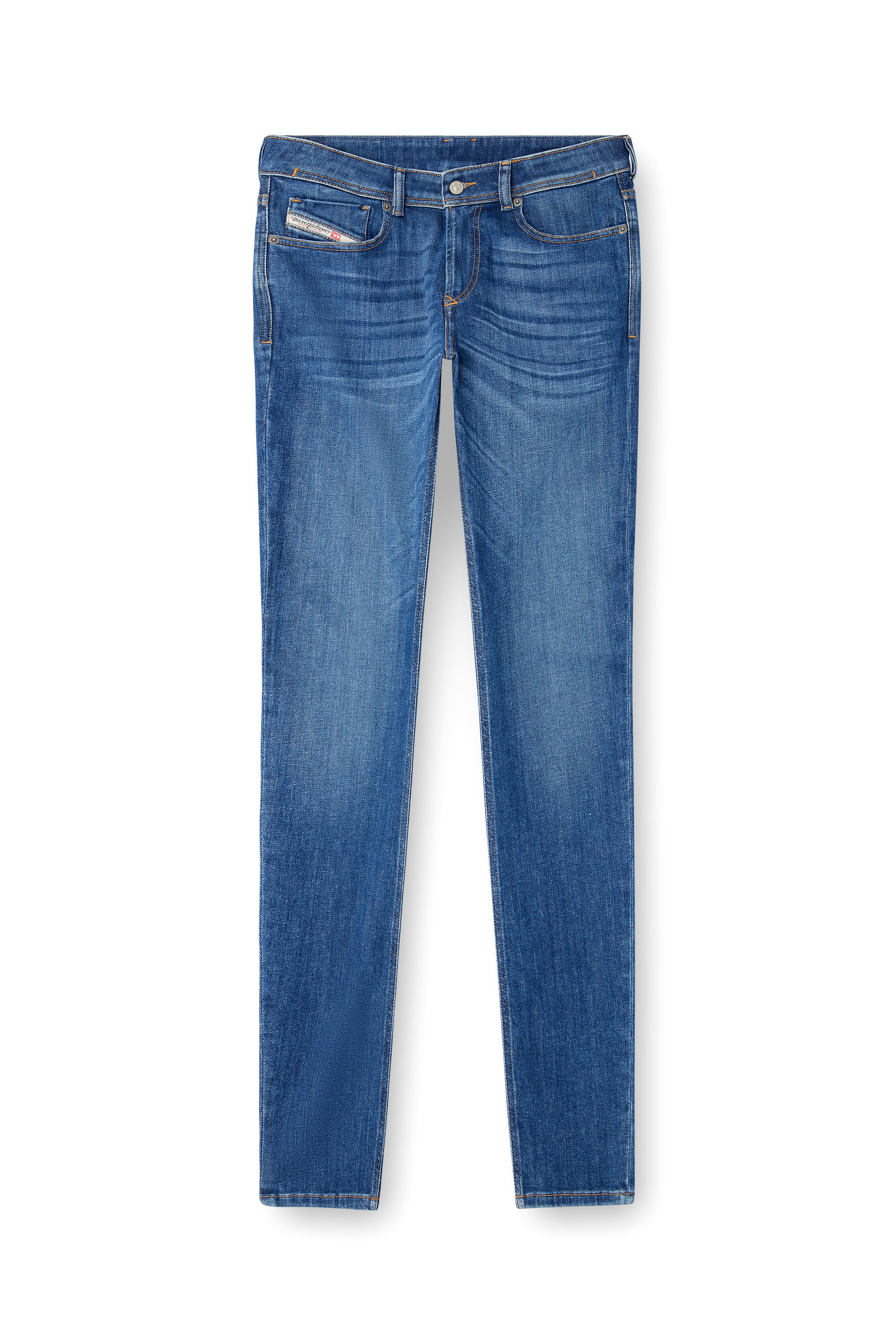 Diesel - Skinny Jeans 1979 Sleenker 09M73 Homme, Bleu moyen - Image 2