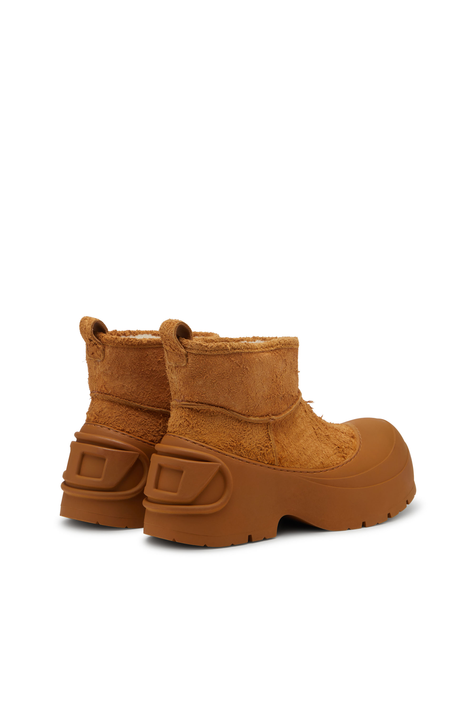 D-DONALD MONTONE, Marron Diesel - D-DONALD MONTONE, D-Donald-Bottines épaisses avec semelle crantée Homme in Marron - 3