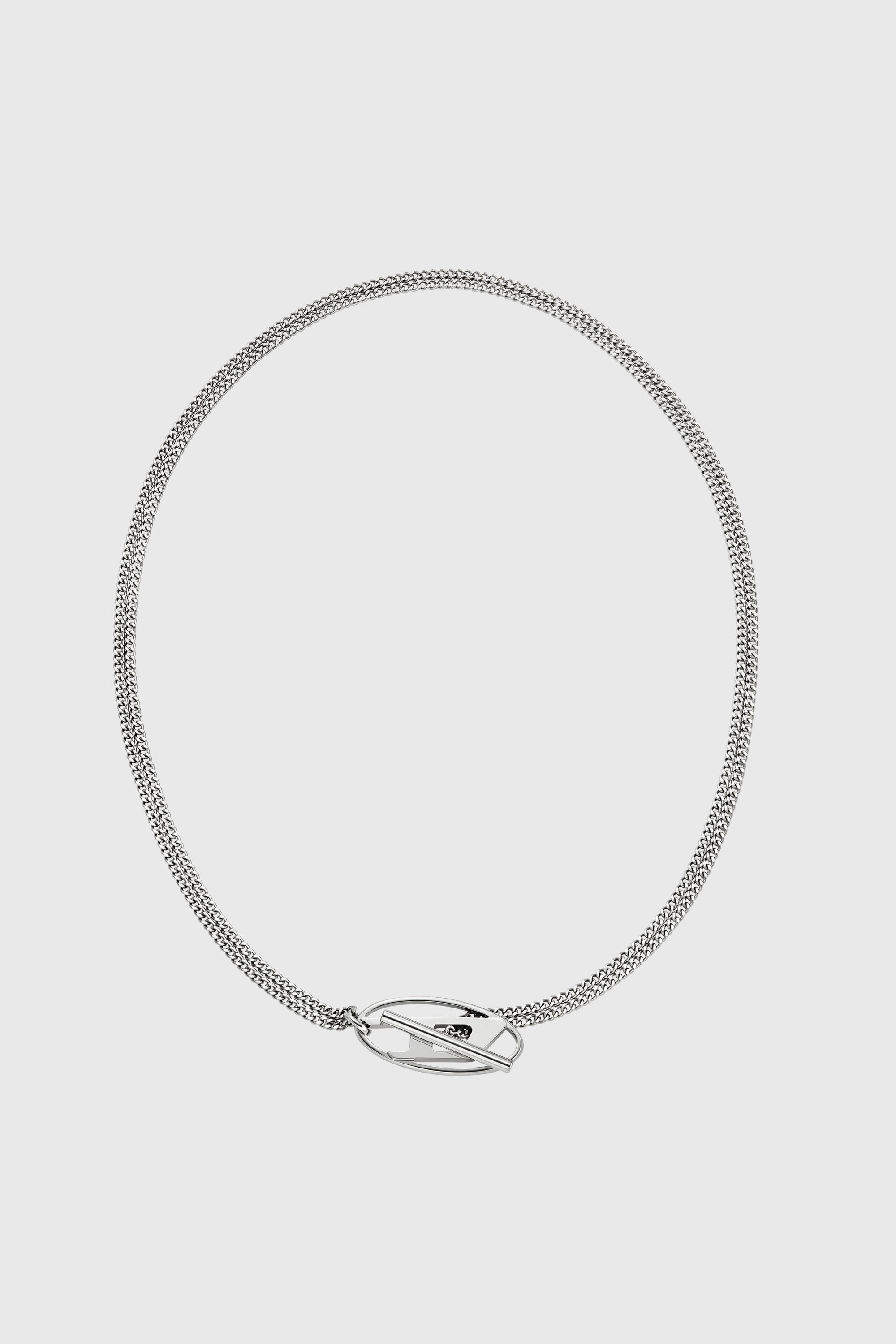 Diesel - DX1534040, Collier cha&icirc;ne en acier inoxydable Mixte in Gris argent&eacute; - 1