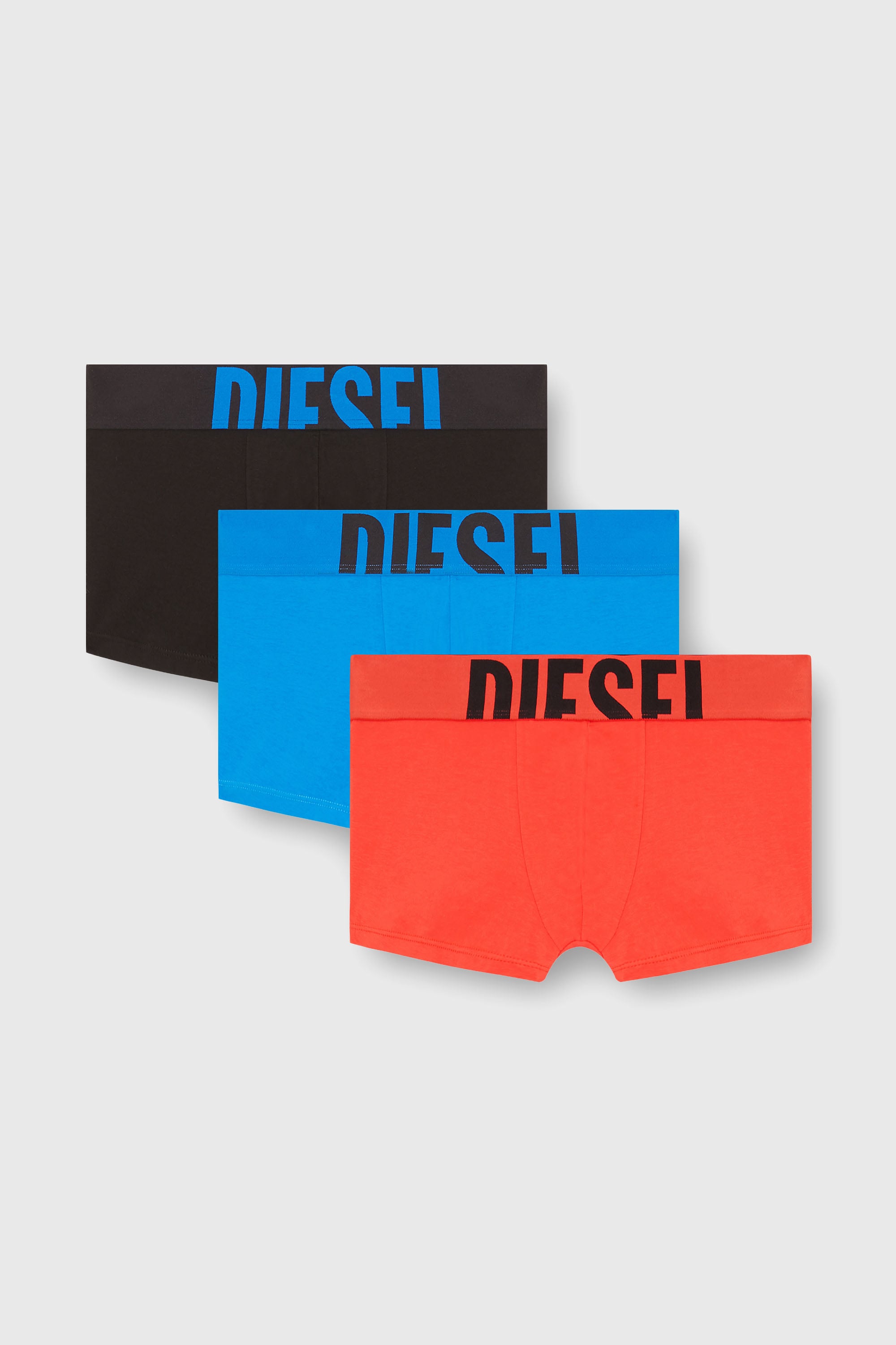 Diesel - UMBX-DAMIENTHREEPACK-5.5EL, Lot de trois boxers en coton stretch Homme in Polychrome - 1