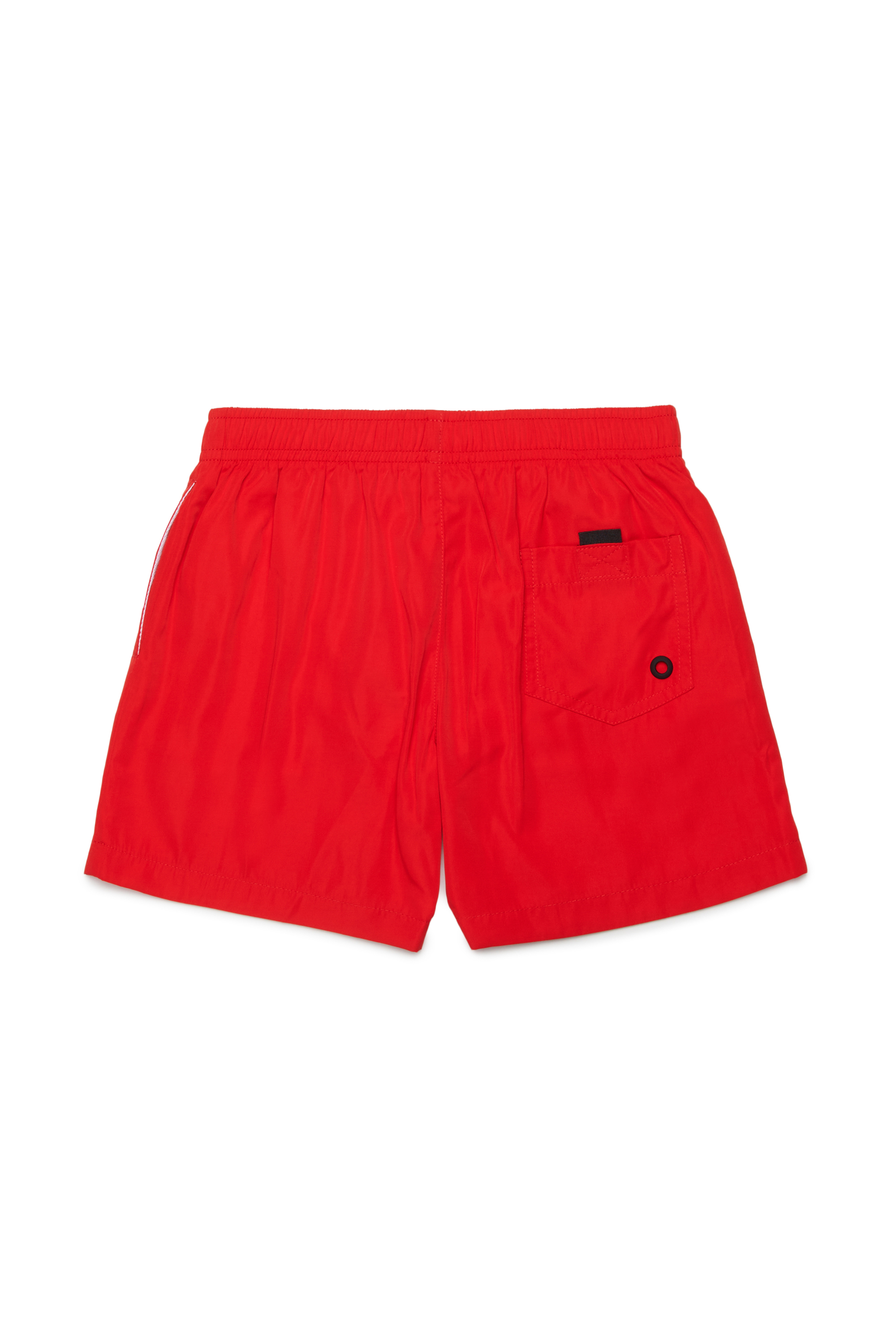 Diesel - MIDIT, Short de bain avec maxi logo Homme in Rouge - 2