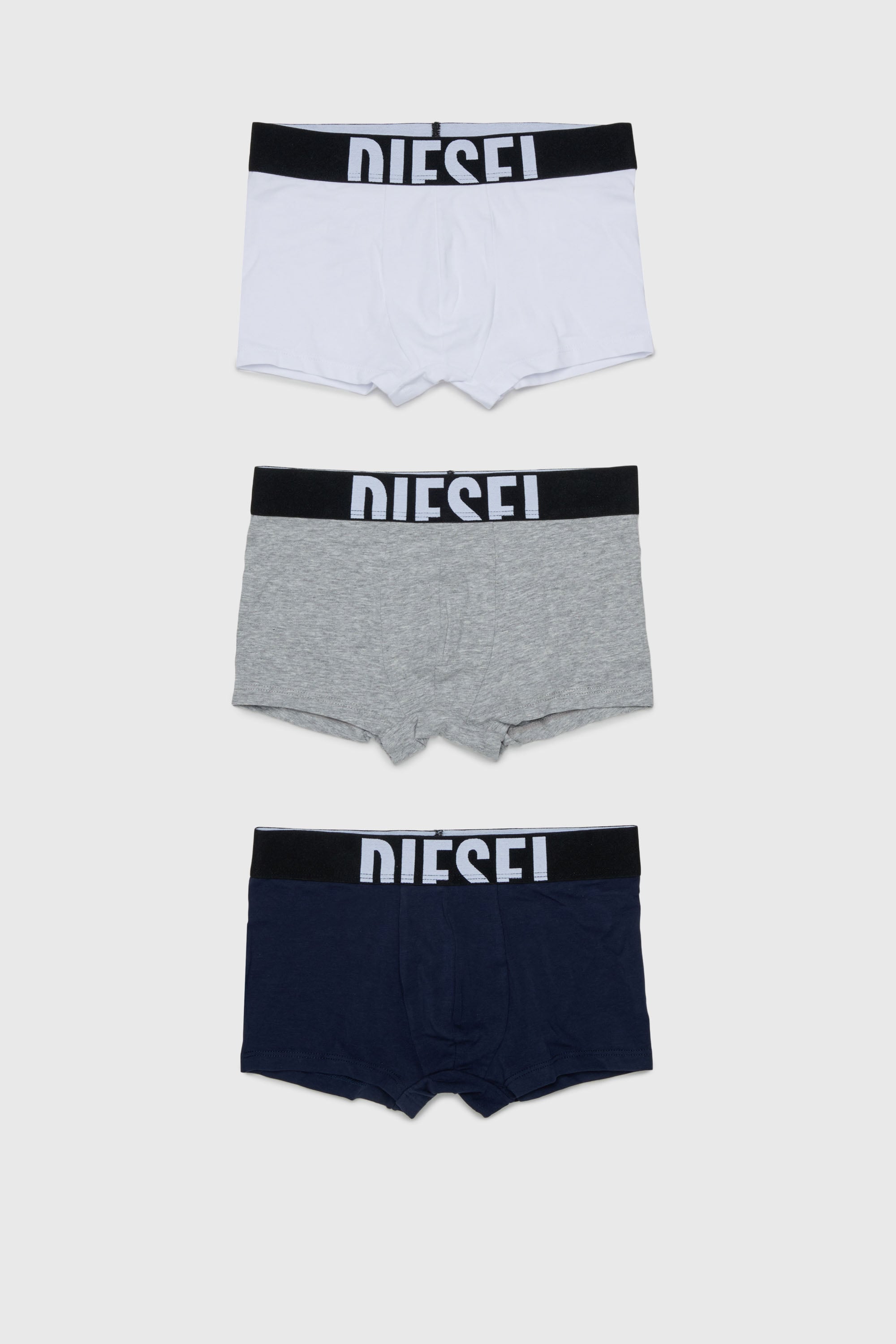 Diesel - UM-UMILLOTRIPACK-DD, Lot de 3 boxers en coton stretch Homme in Polychrome - 1