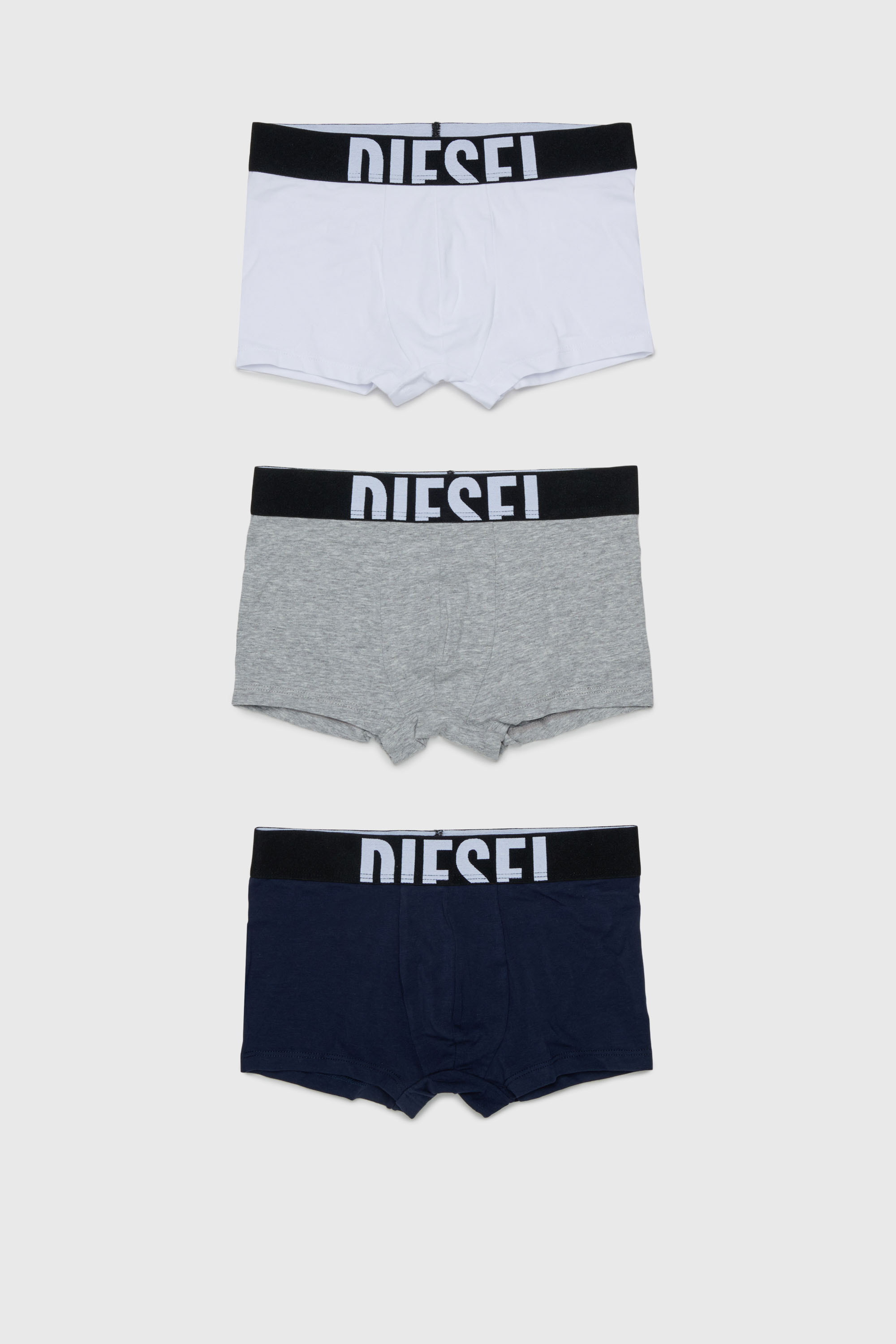 Diesel - UM-UMILLOTRIPACK-DD, Lot de 3 boxers en coton stretch Homme in Polychrome - 1