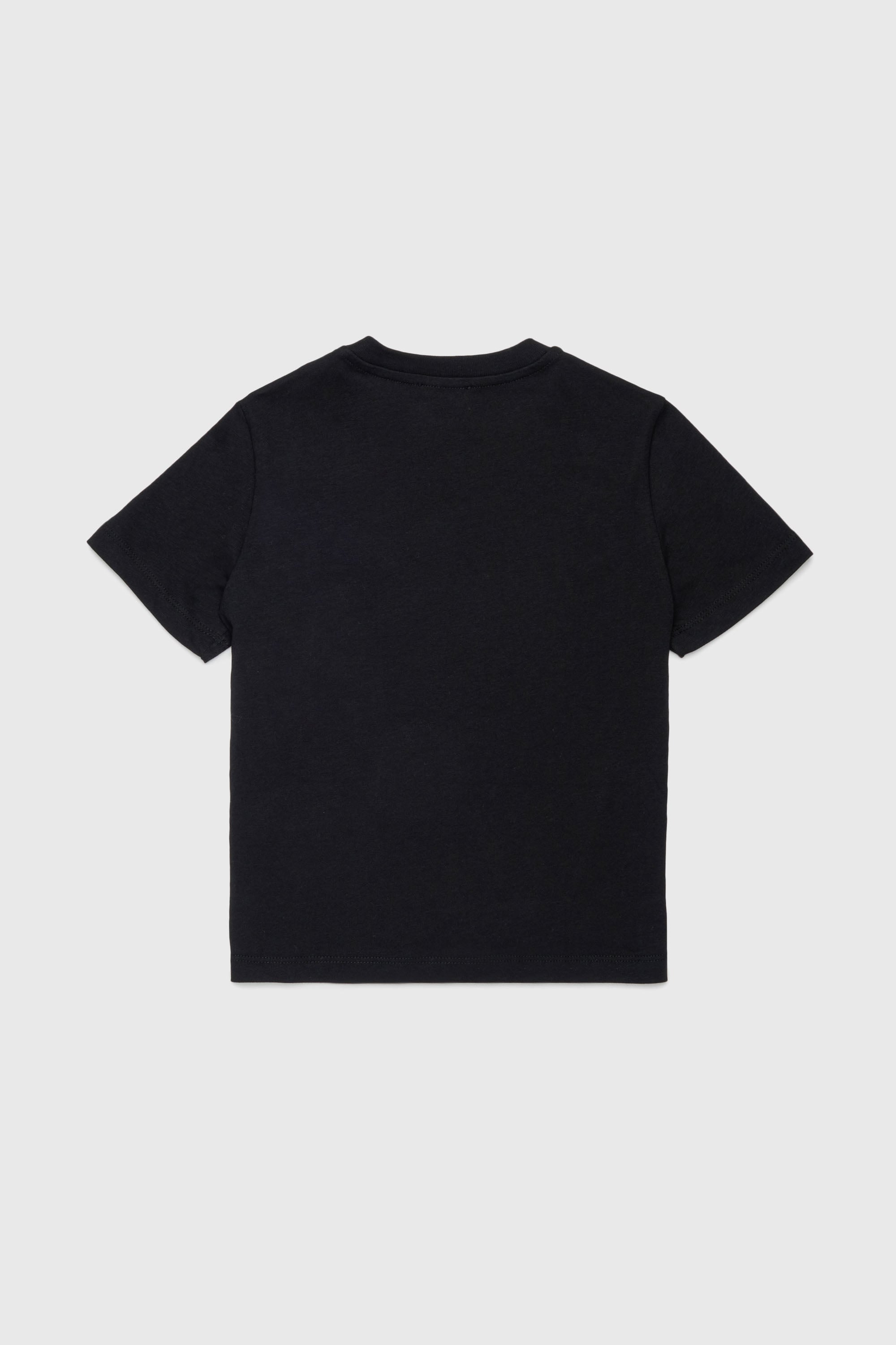 Diesel - TPALLY, T-shirt en coton avec logo en sequins Femme in Noir - 2
