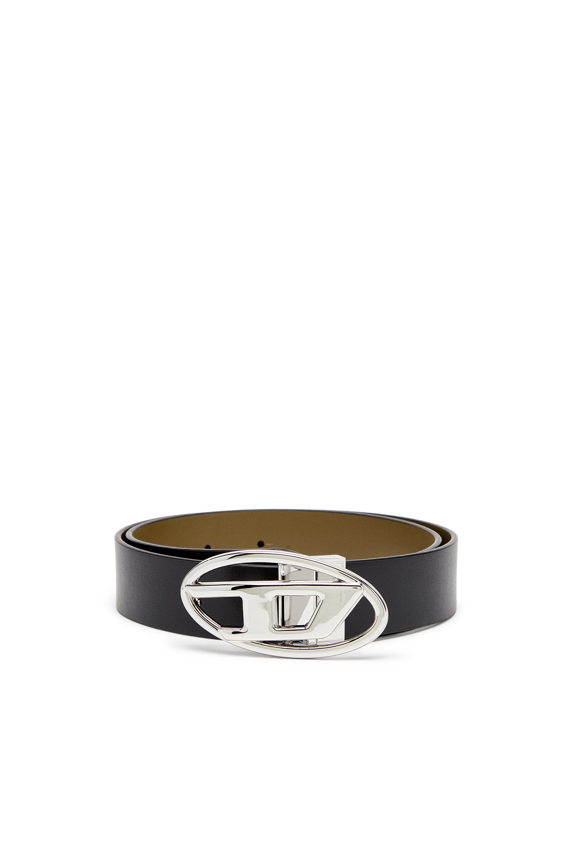 Diesel - B-1DR W REV II 30, Ceinture réversible en cuir avec boucle Oval D Femme in Polychrome - 1