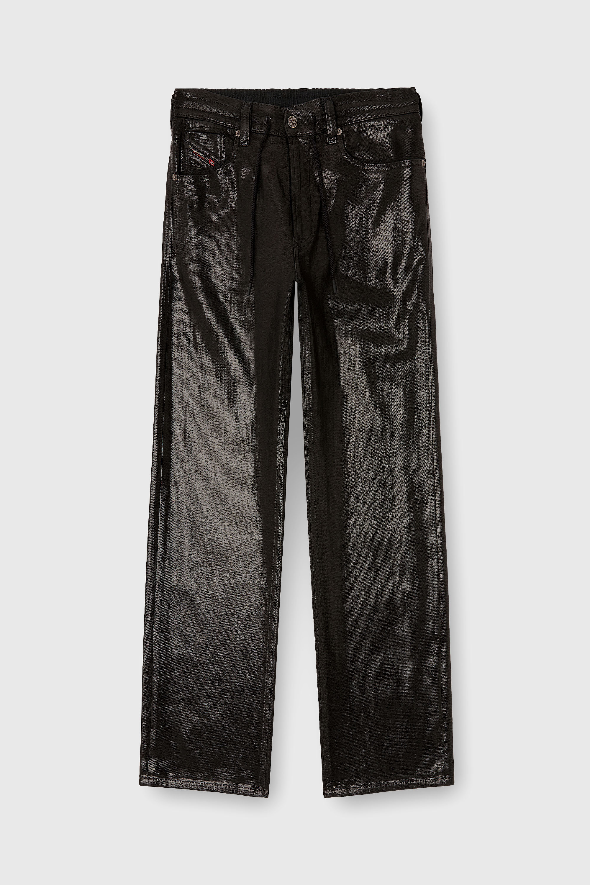 Diesel - Relaxed 2080 D-Reel Joggjeans&reg; 068VD Homme, Noir/Gris fonc&eacute; - Image 4