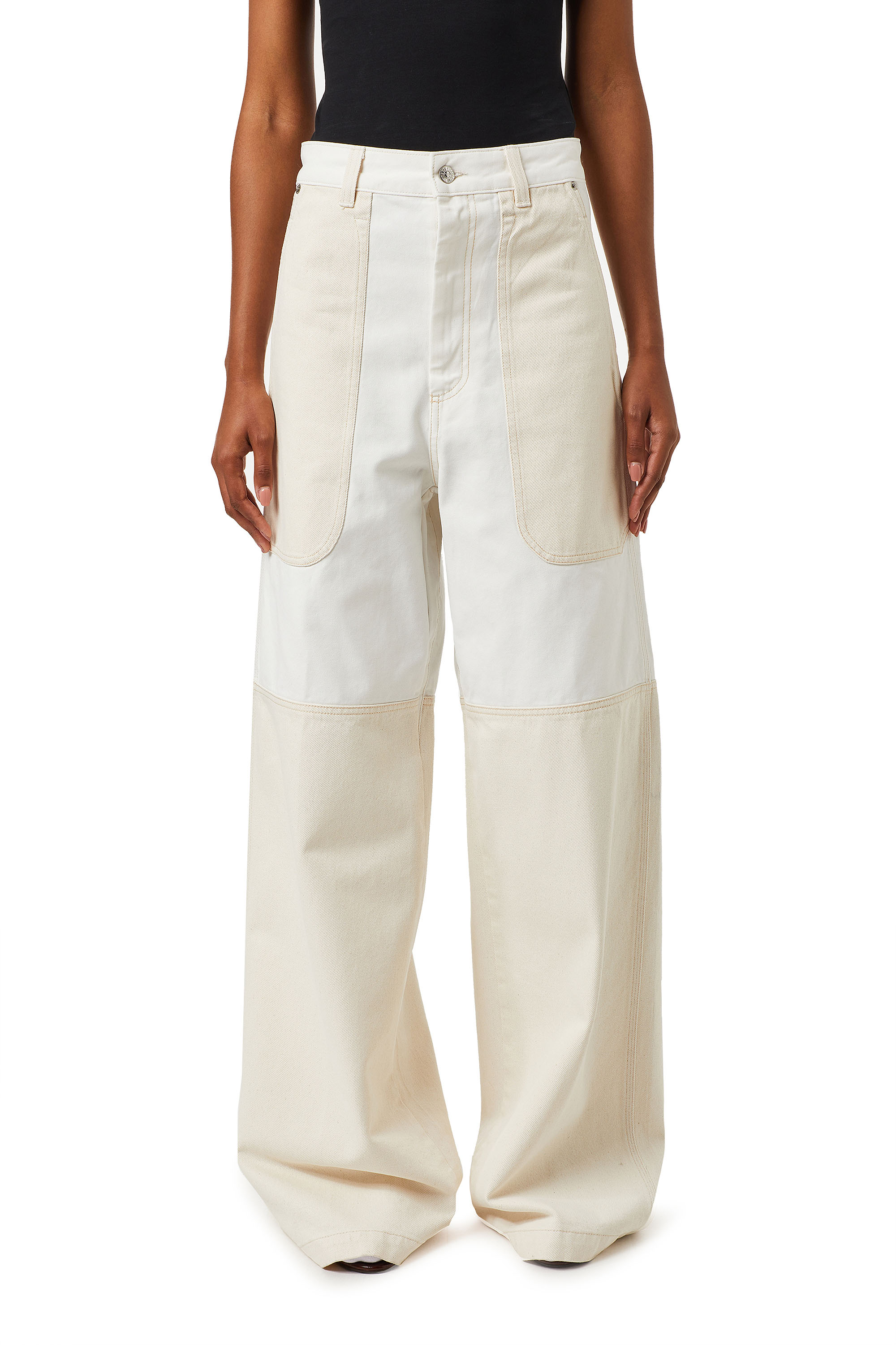 D-Uoki 0BFAV, Blanc - Jeans