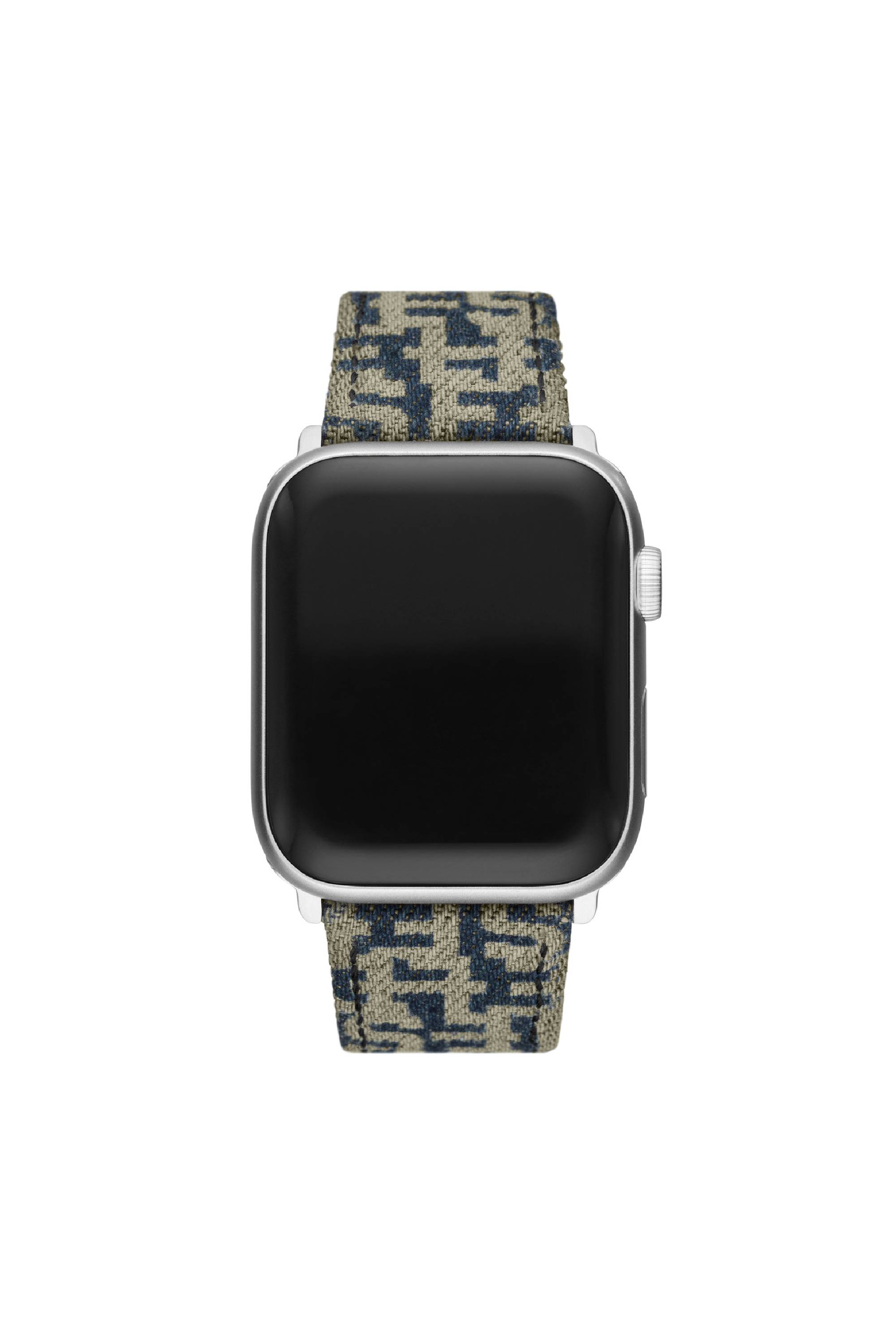 Diesel - DSS0013, Bracelet de montre en denim pour l'Apple Watch®, 42mm, 44mm, et 45mm. Mixte in Bleu - 3