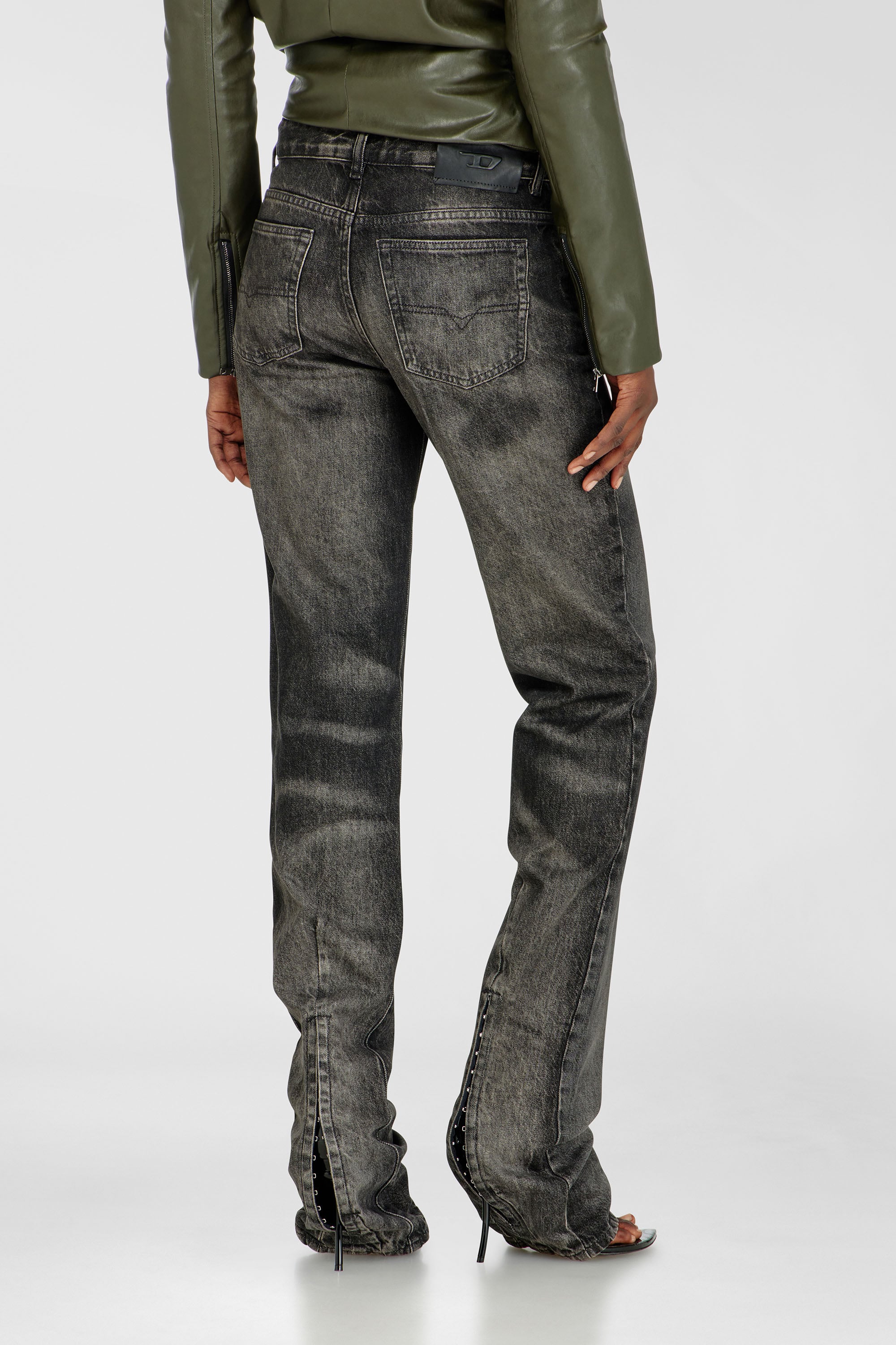 Diesel - Regular Jeans D-Heel 09R33 Femme, Noir/Gris fonc&eacute; - Image 5