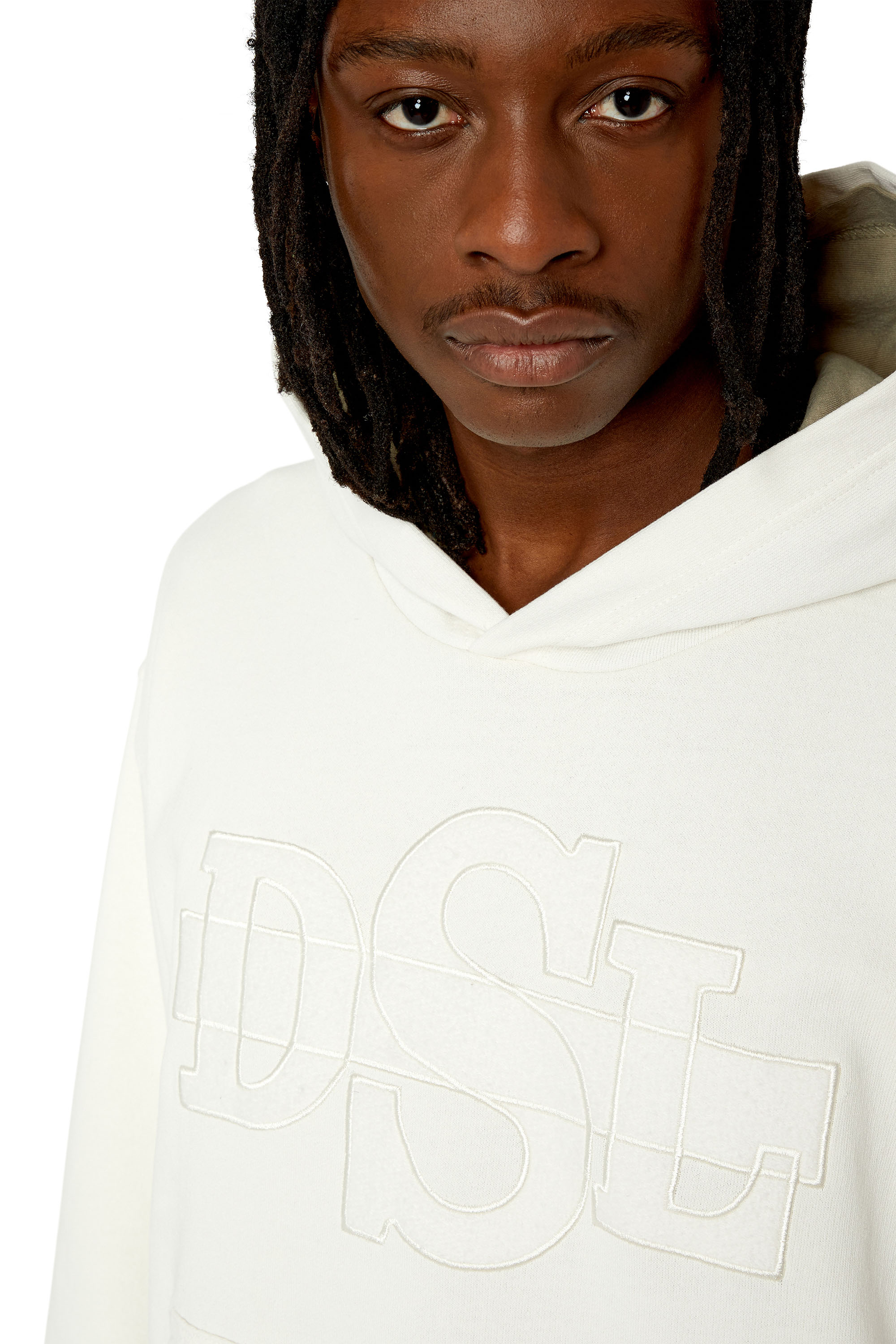 Diesel - S-MACROT-HOOD, Blanc - Image 5